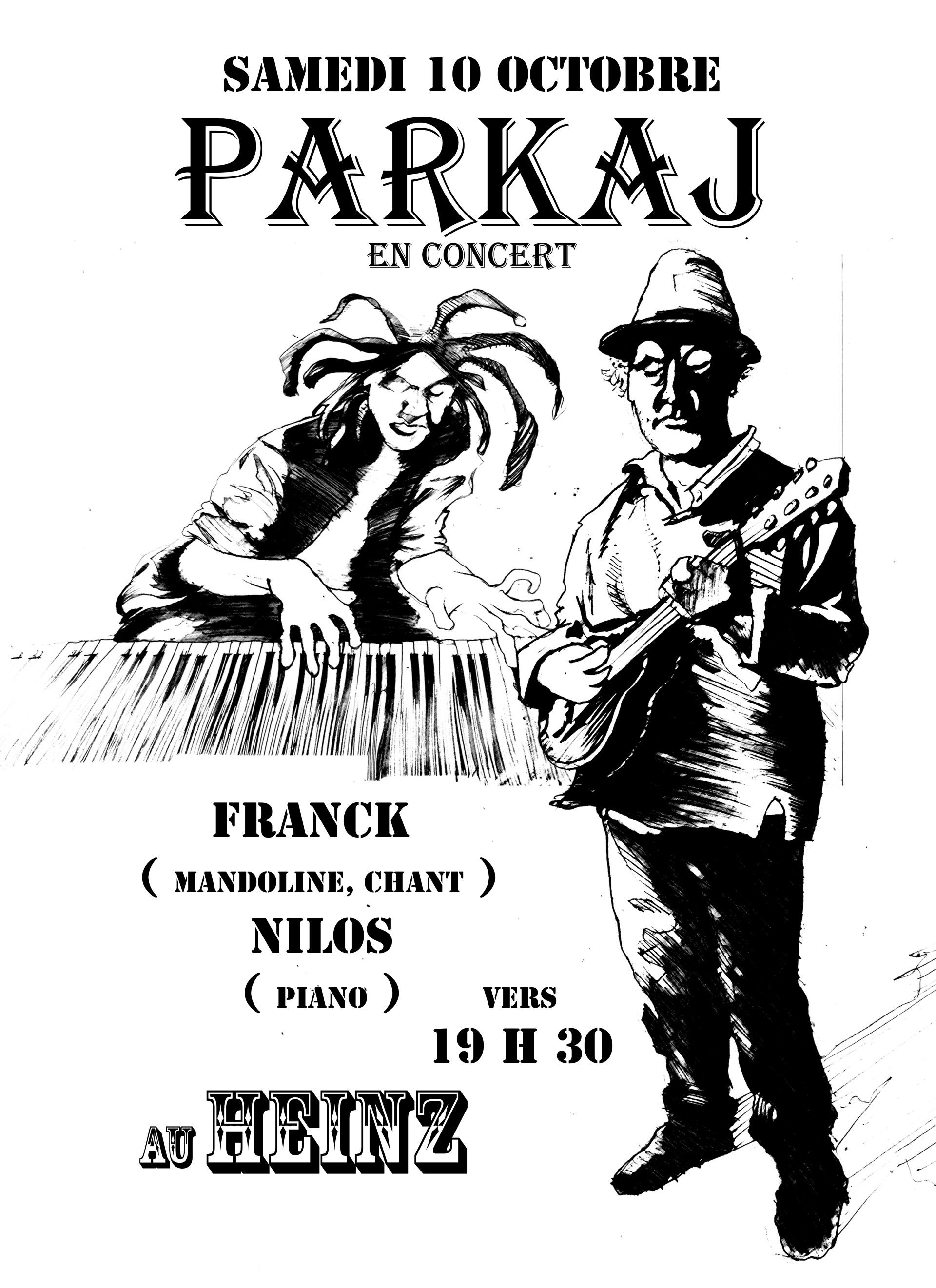 Parkaj en concert