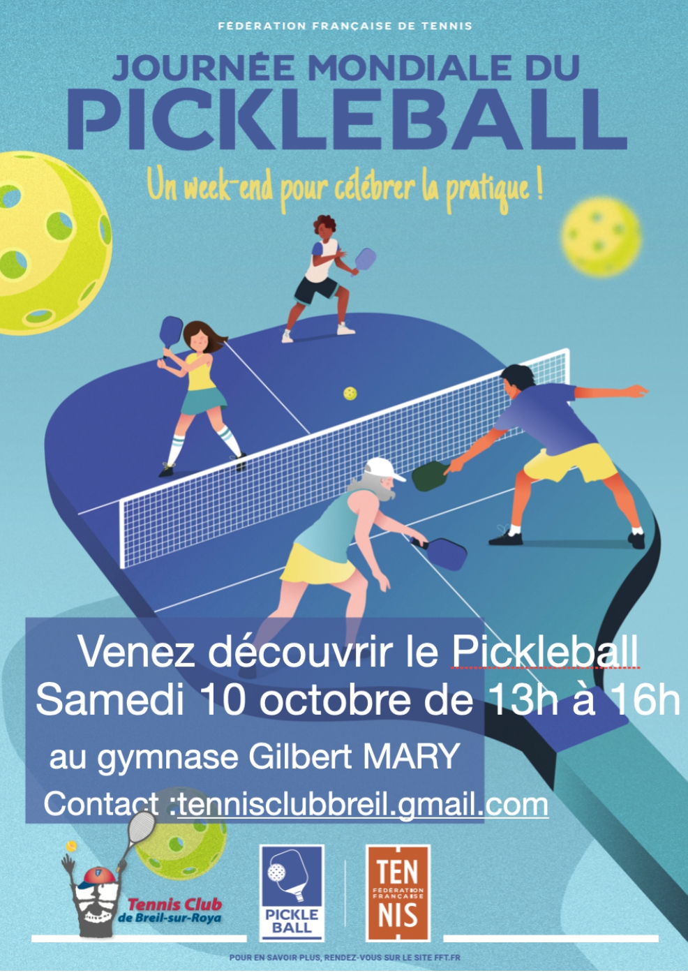 Journ�e mondiale du Pickleball
