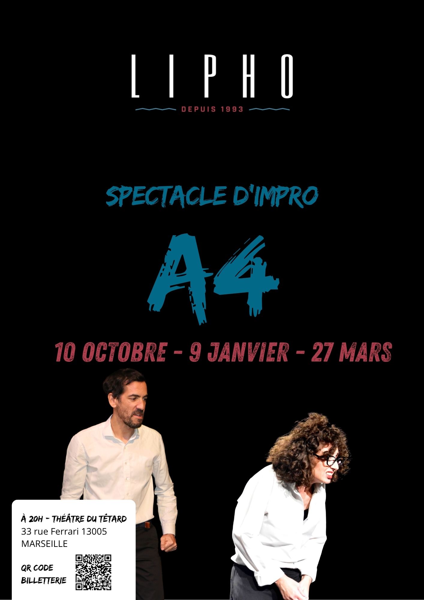 A4 � Spectacle d�improvisation mid-form