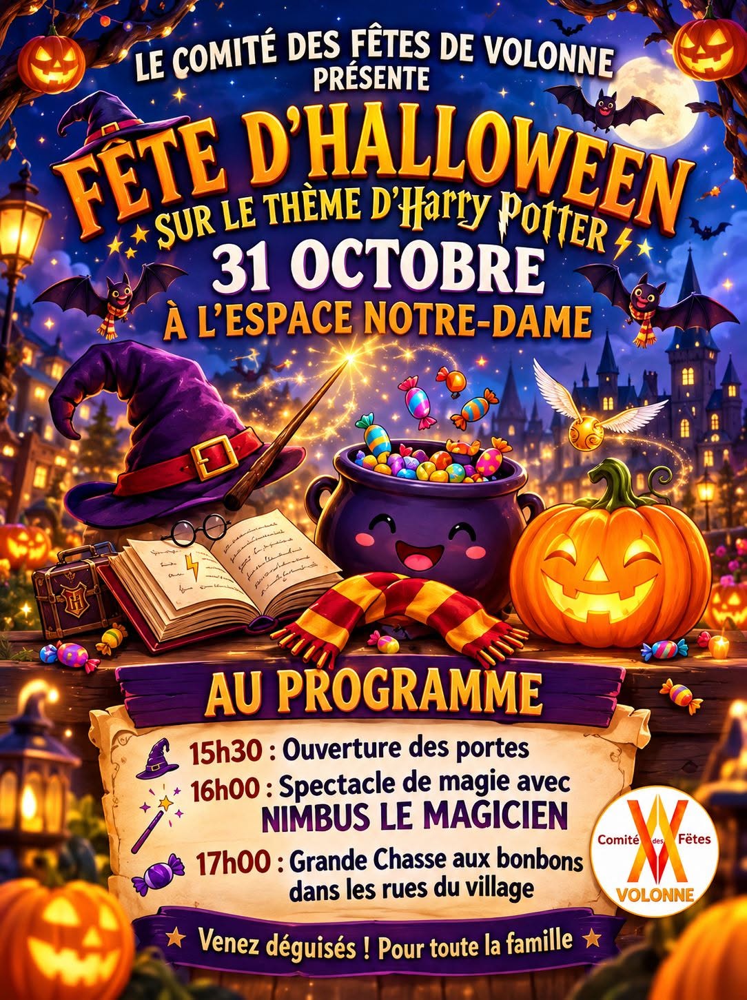 F�te d'Halloween � Volonne