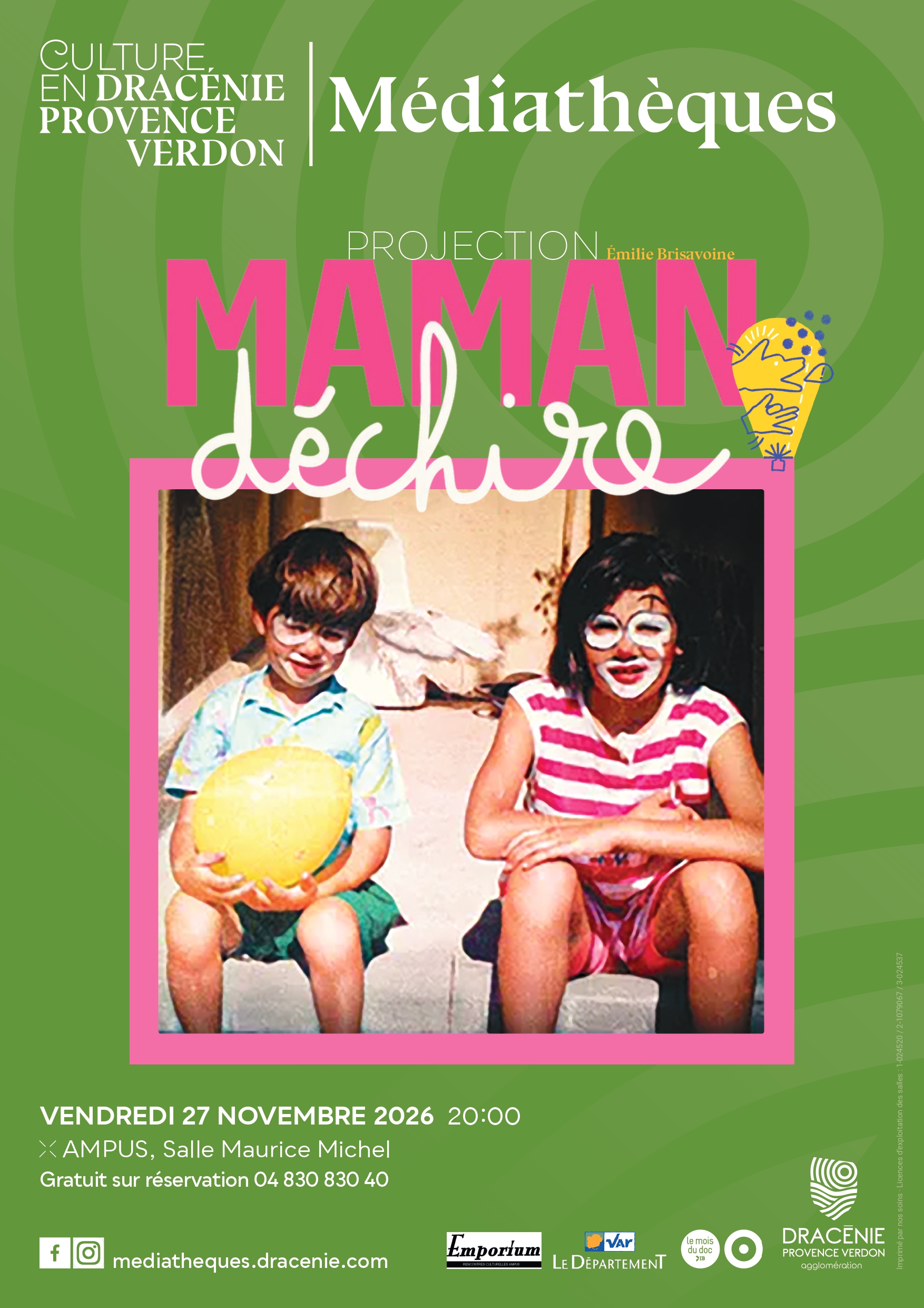 Projection Maman D�chire