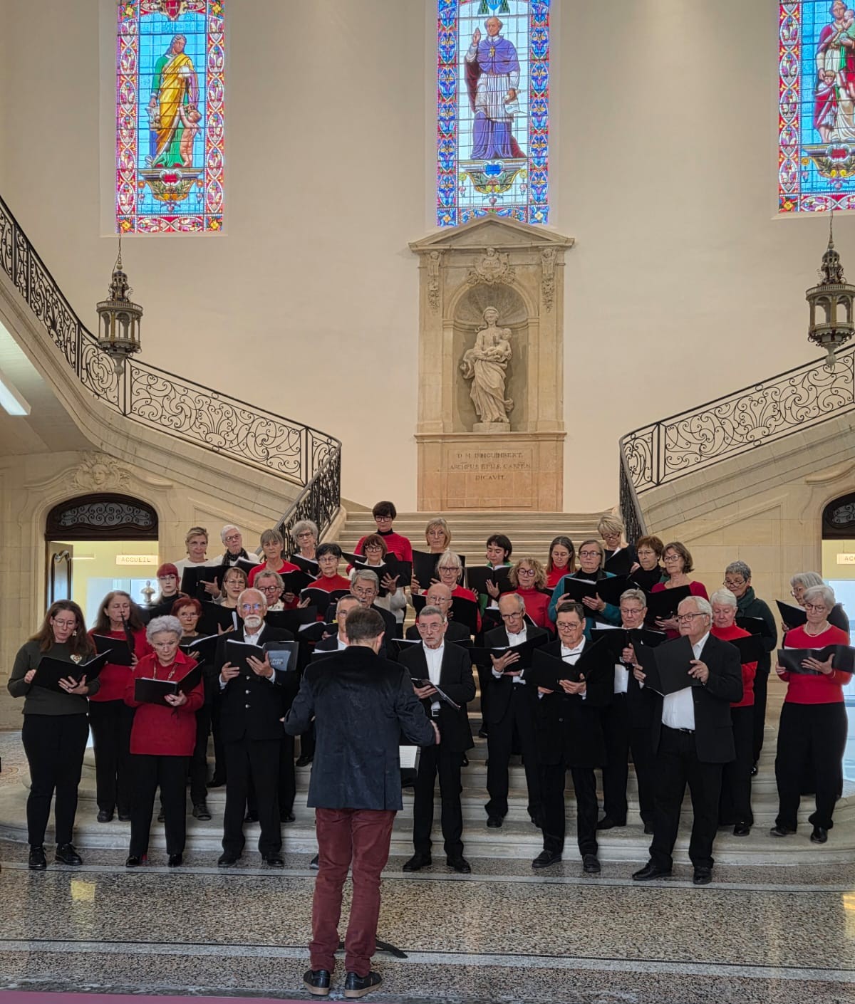 Pause chorale au March� des santons 2026 � Carpentras