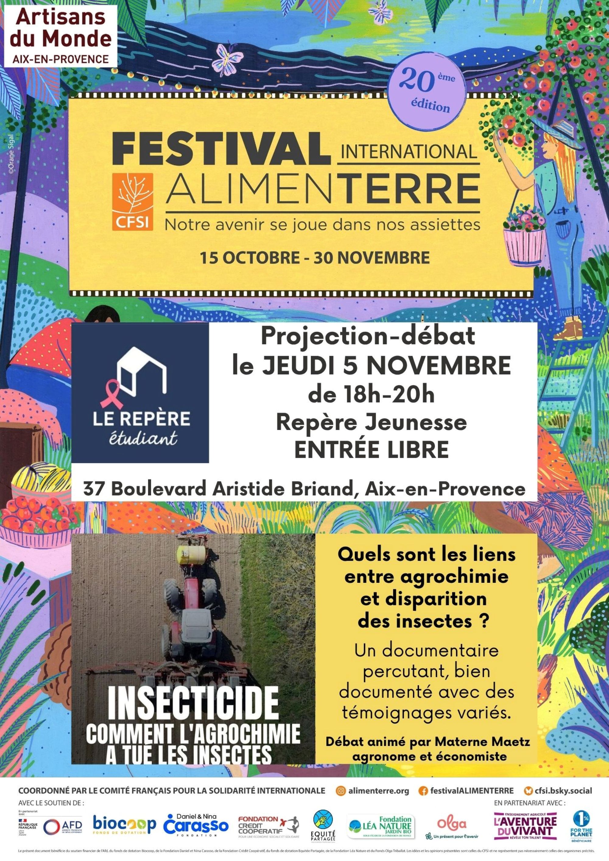Festival AlimenTerre - Insecticide : Comment l'agrochimie a tu� les insectes
