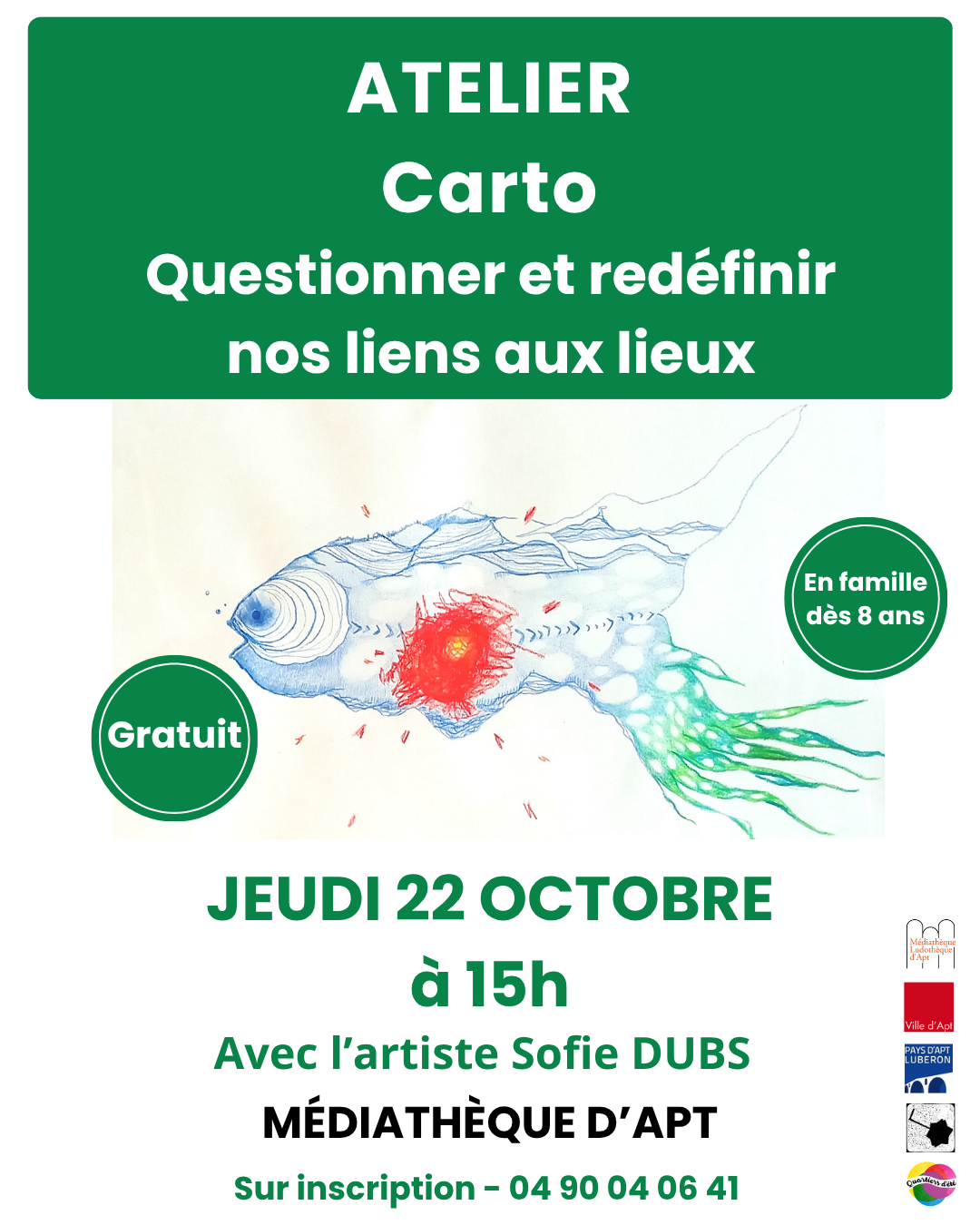Atelier Carto ! avec Sofie Dubs