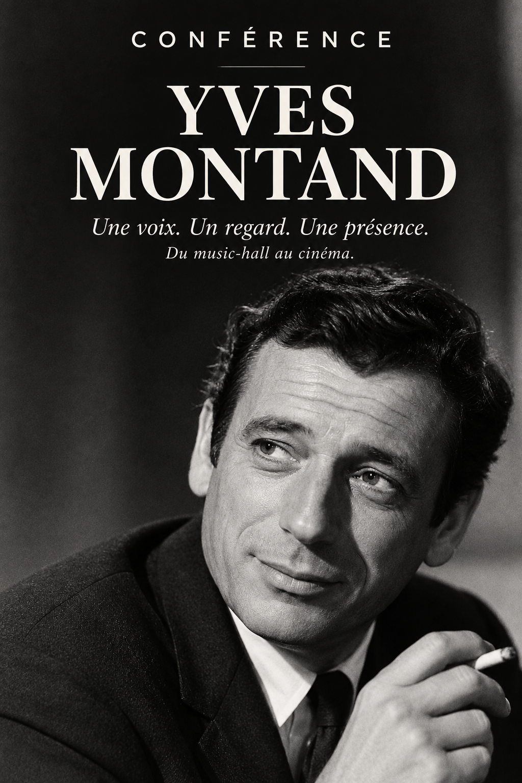 Conf�rence sur Yves Montand
