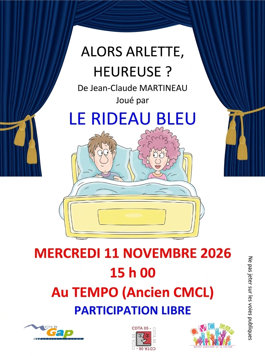 Alors Arlette heureuse!