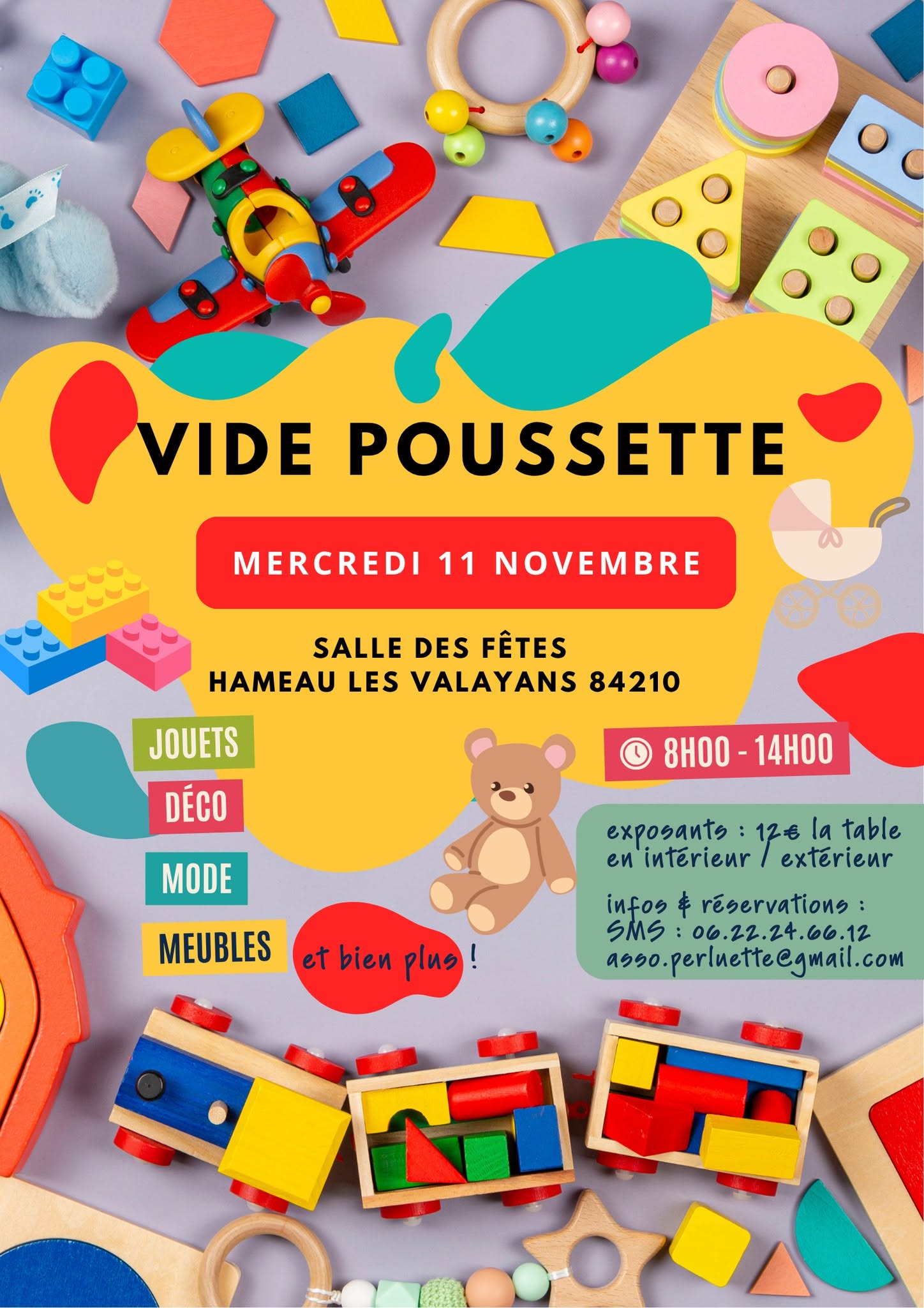 Vide poussette aux Valayans