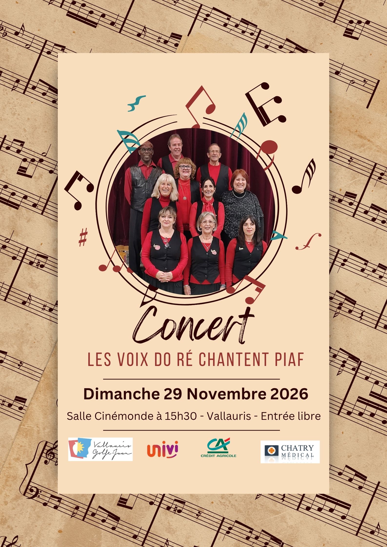 Les Voix Do R� chantent Piaf
