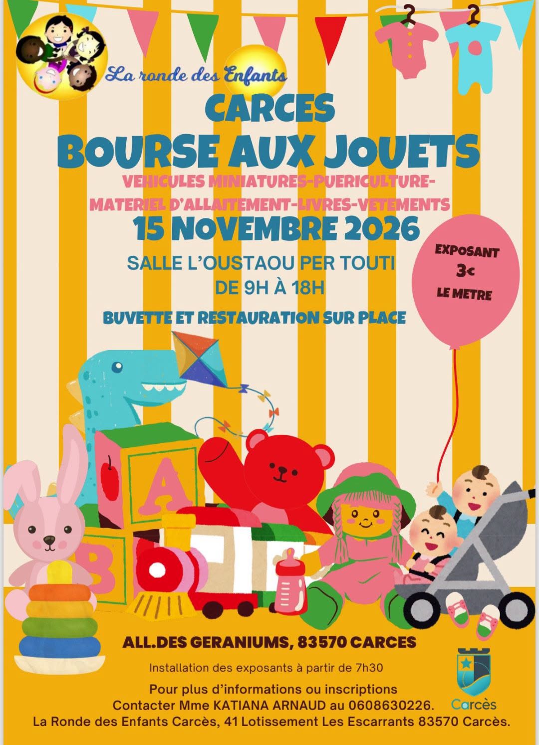 Bourse aux jouets