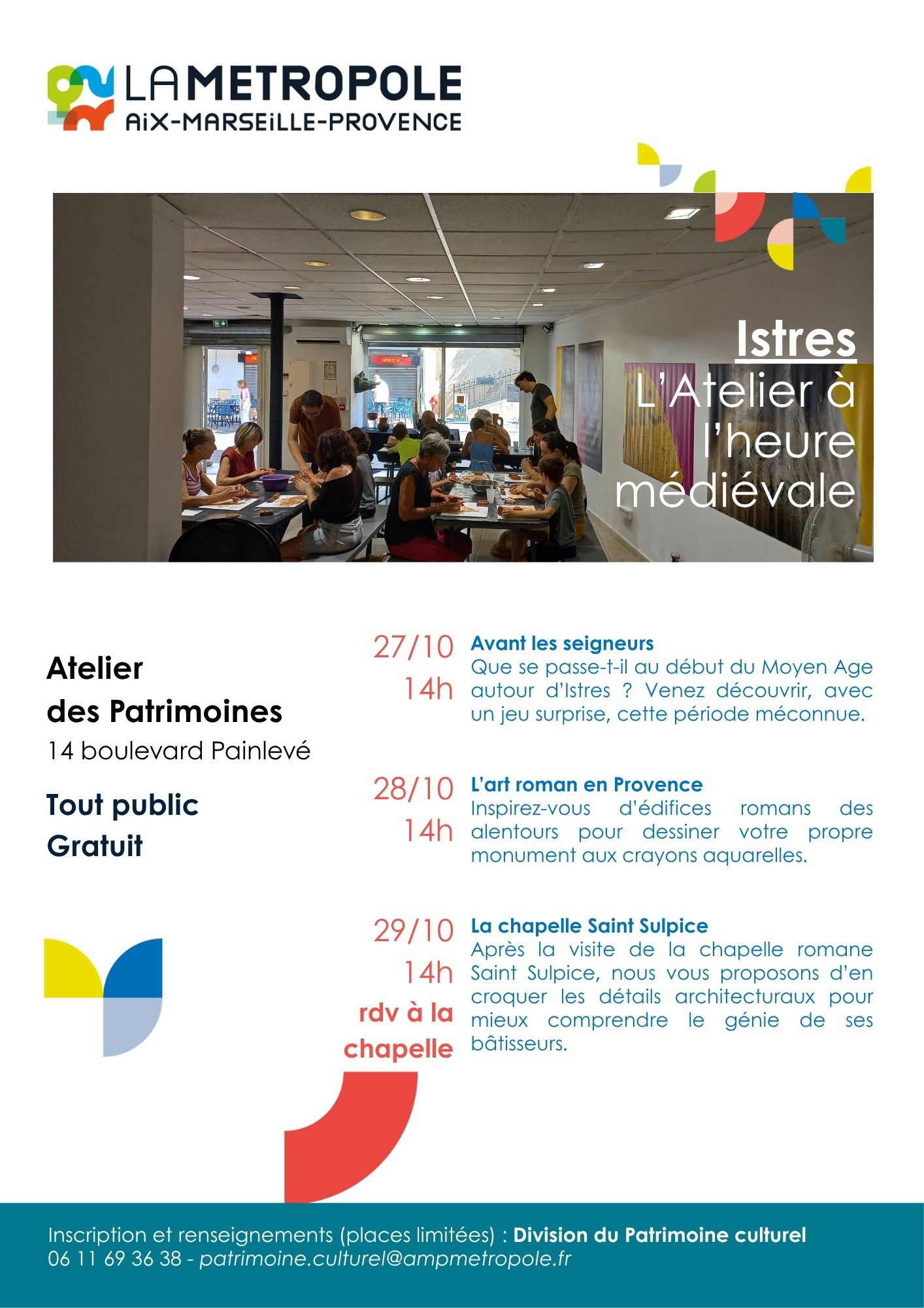 L'atelier des patrimoines � l'heure m�di�vale