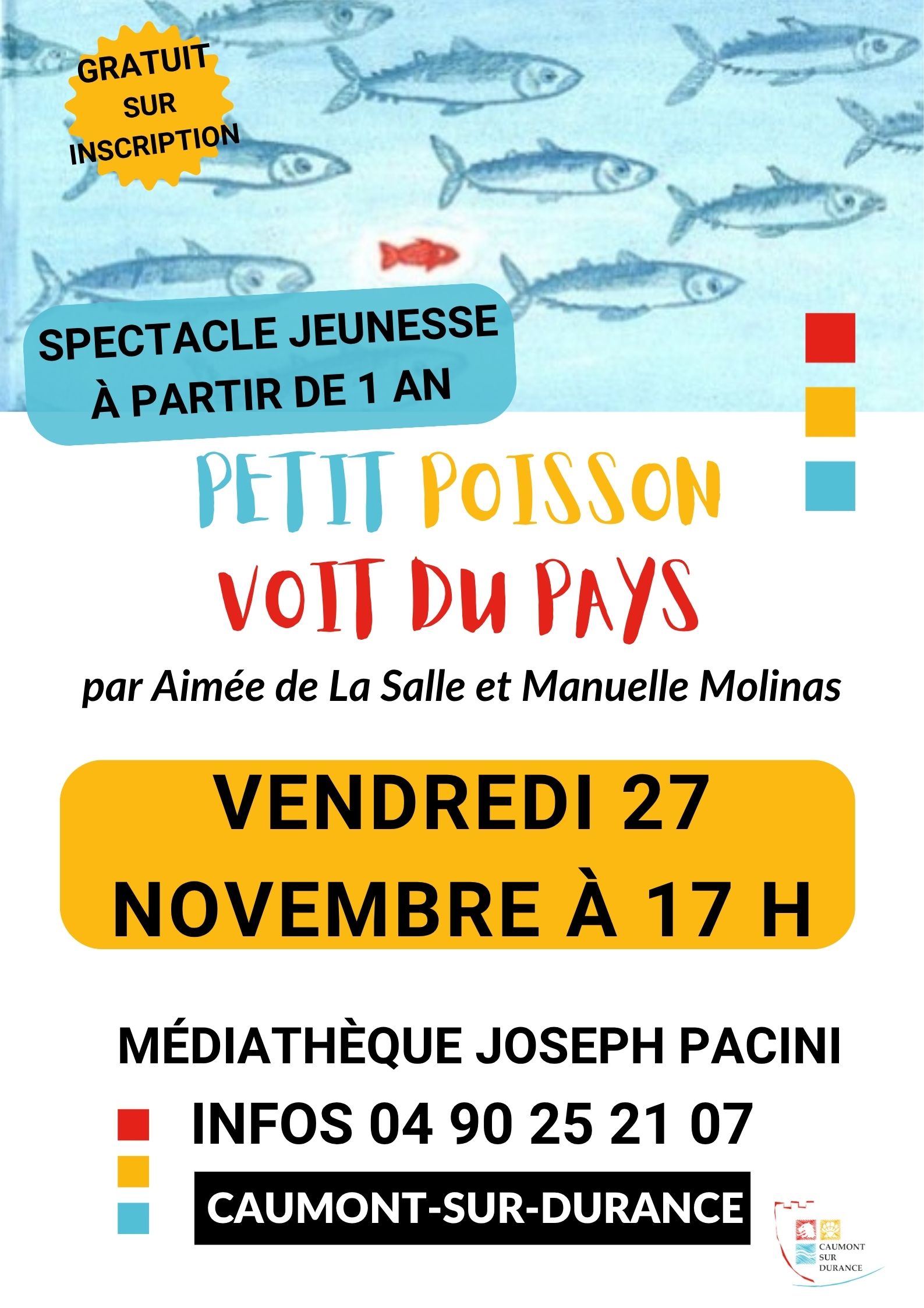 Spectacle enfant �Petit poisson voit du pays�