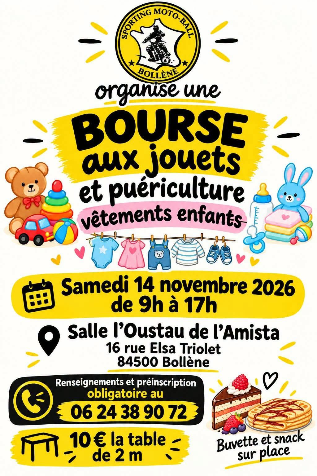 Bourse aux jouets et pu�riculture