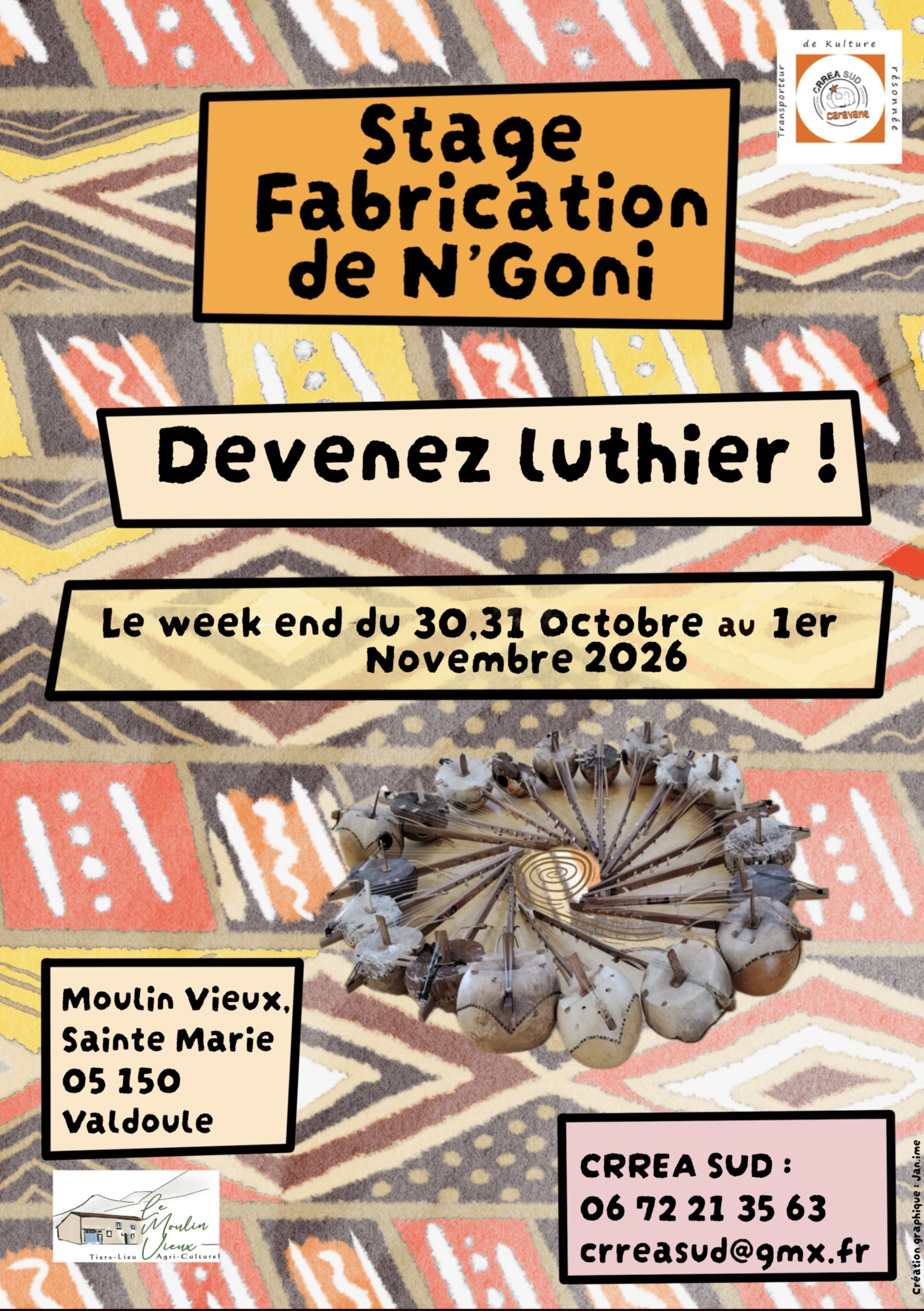Stage de fabrication de N'goni