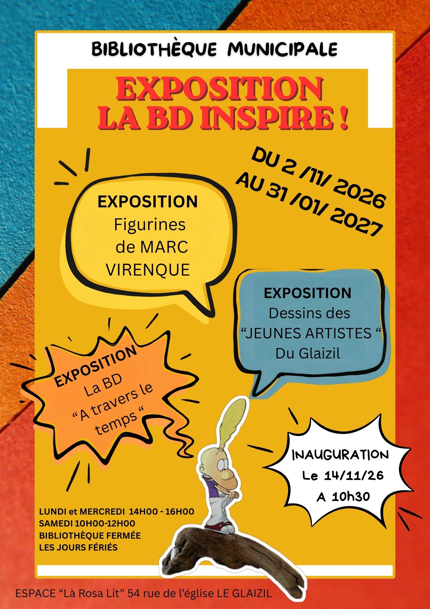 Exposition La BD inspire !