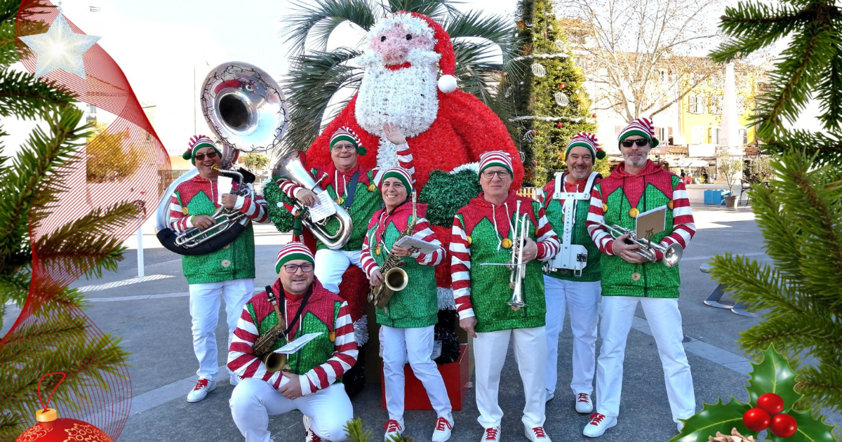 No�l dans le village pr�f�r� des Fran�ais : patinoire, jeux enfants et animation musicale