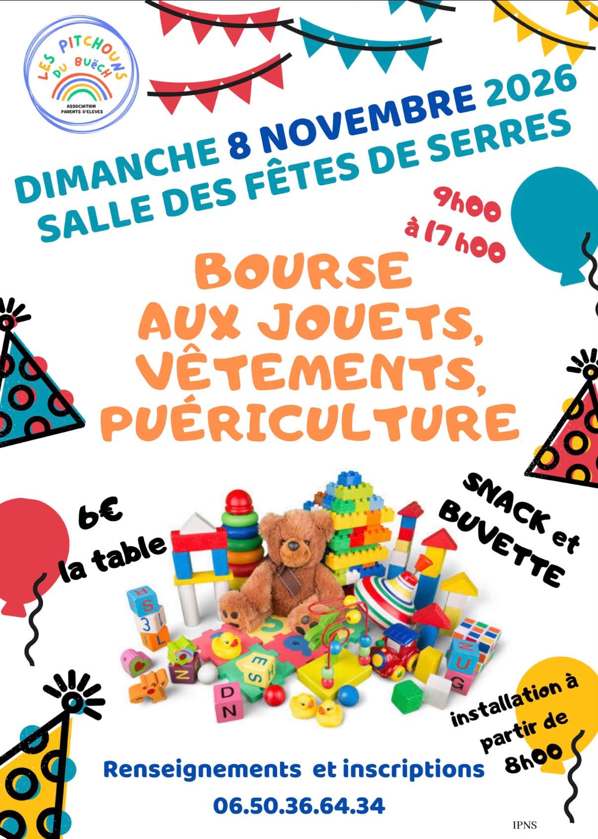 Bourse aux jouets des Pitchouns du Bu�ch