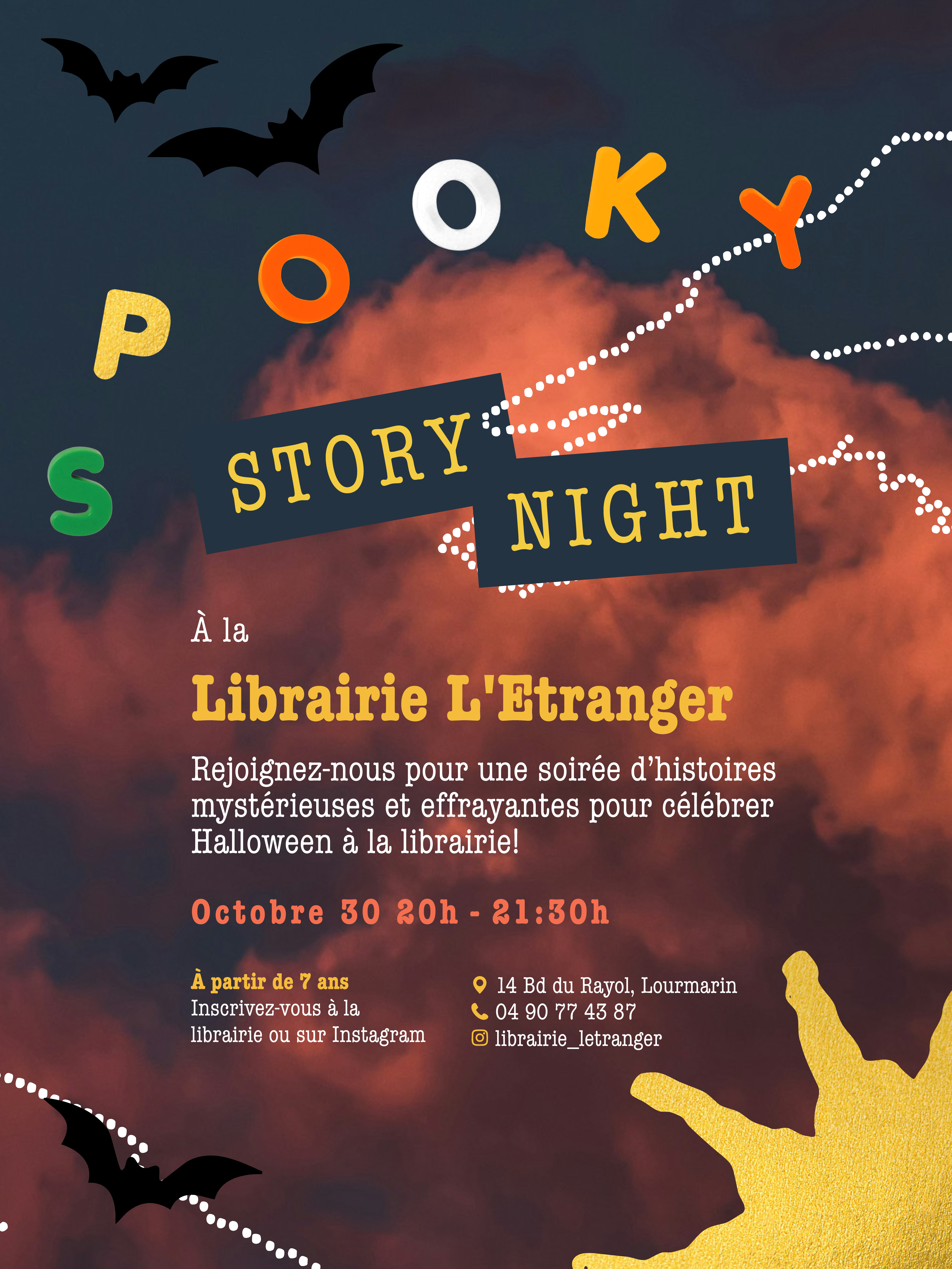 Spooky story night