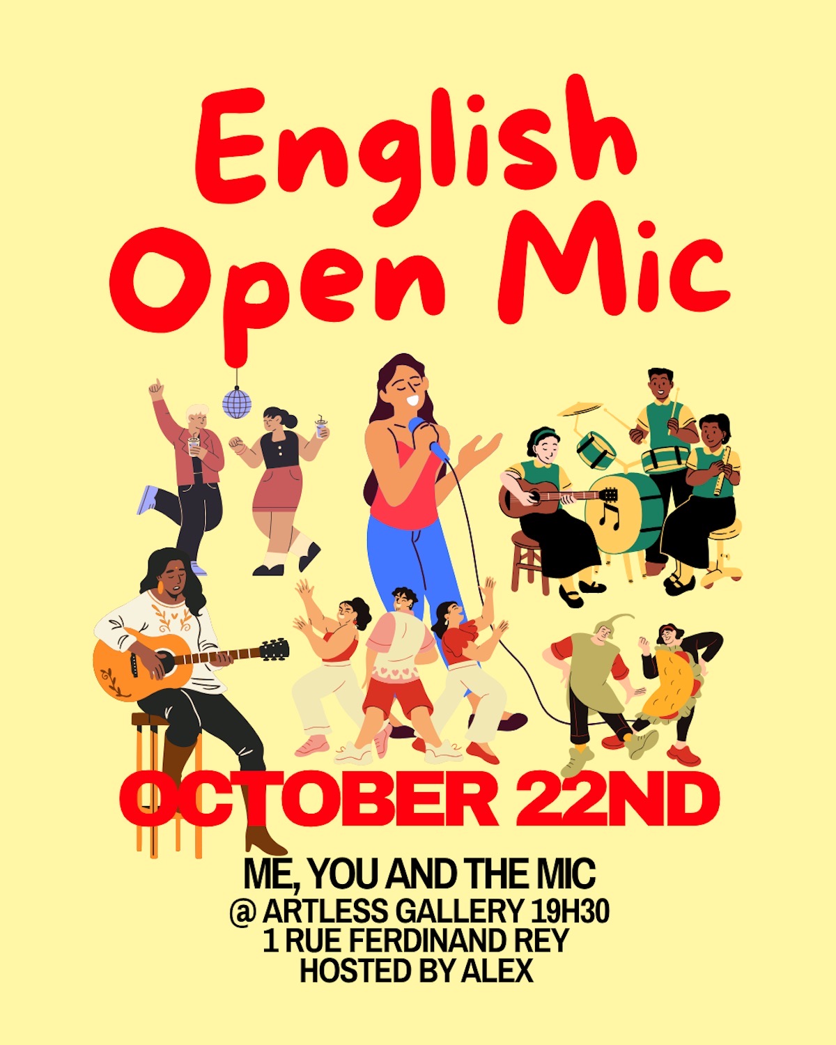 Open mic / sc�ne ouverte