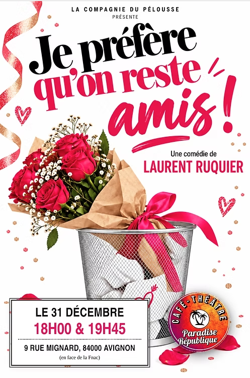 Je pr�f�re qu'on reste amis !