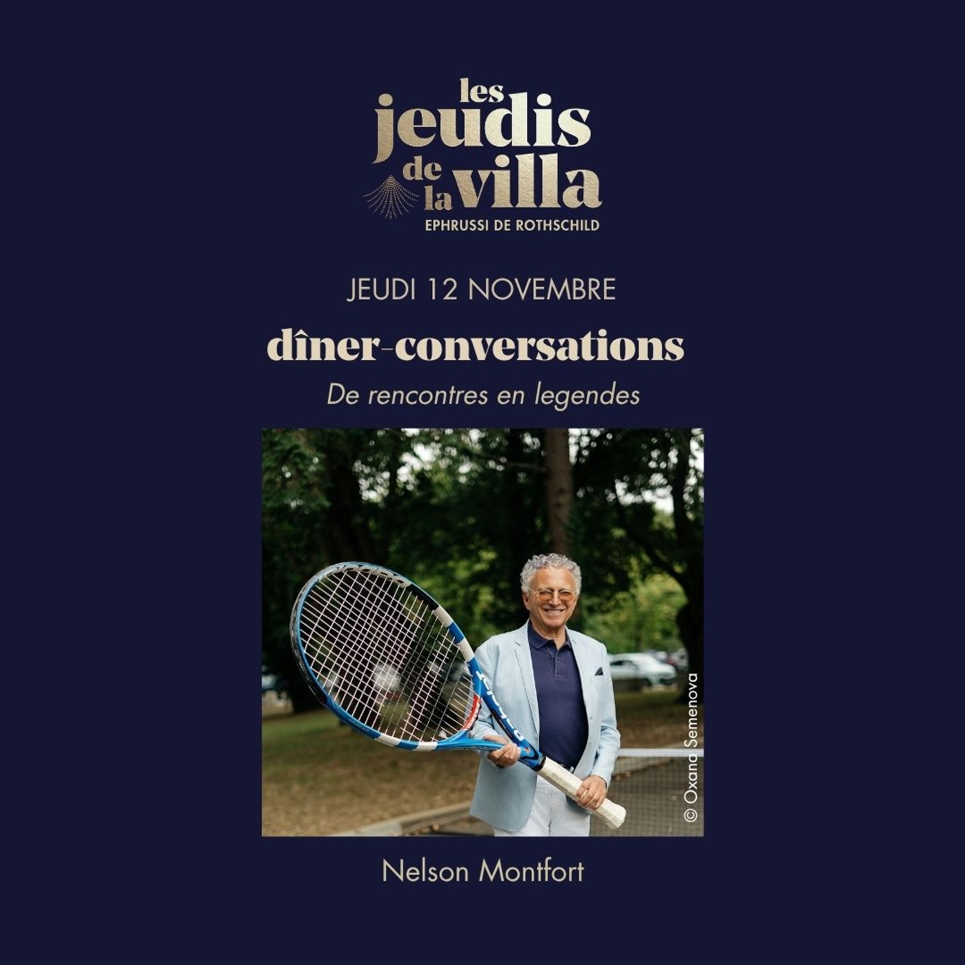Les Jeudis de la Villa : Nelson Monfort - De rencontres en l�gendes