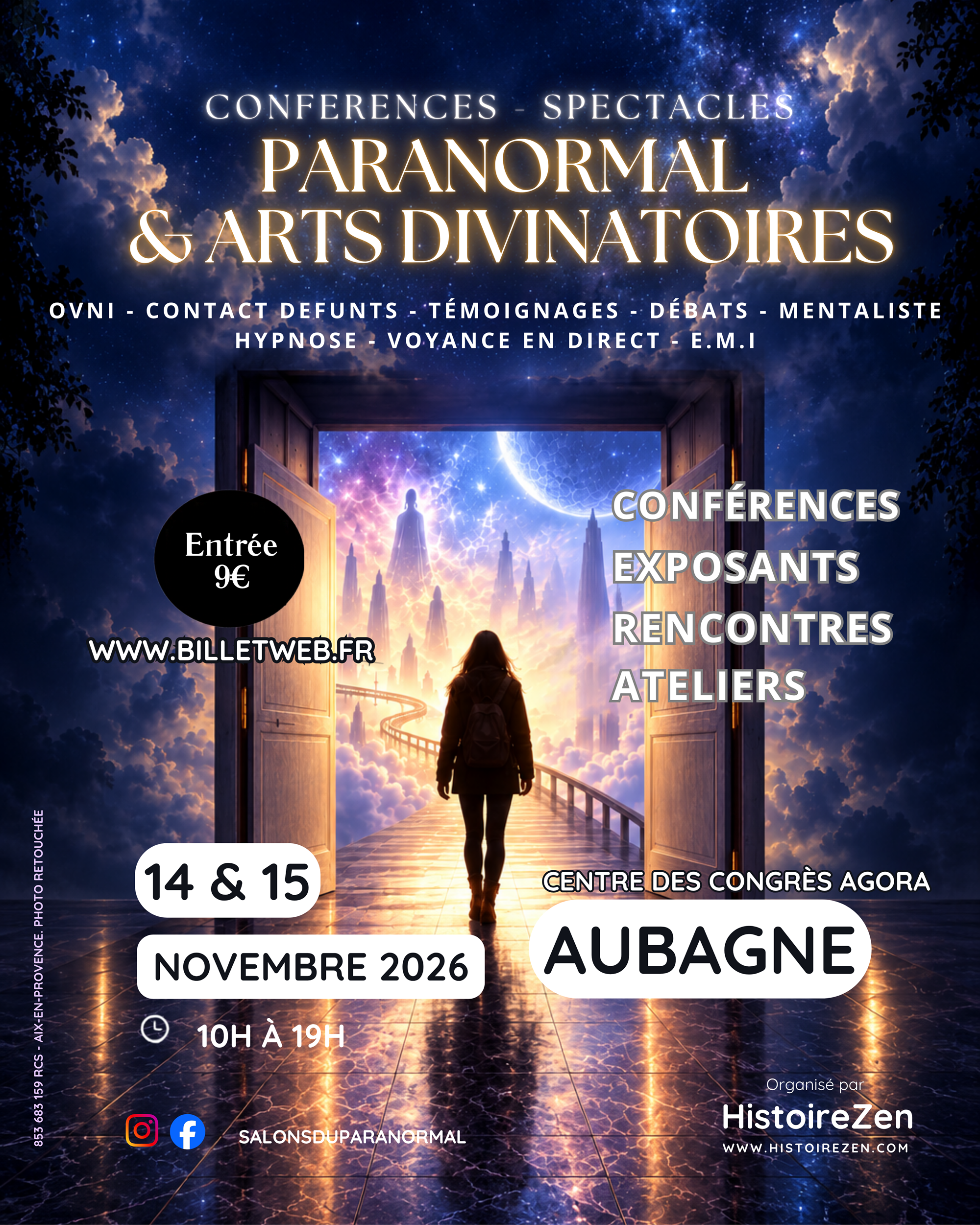 2e �dition du salon / spectacles du Paranormal