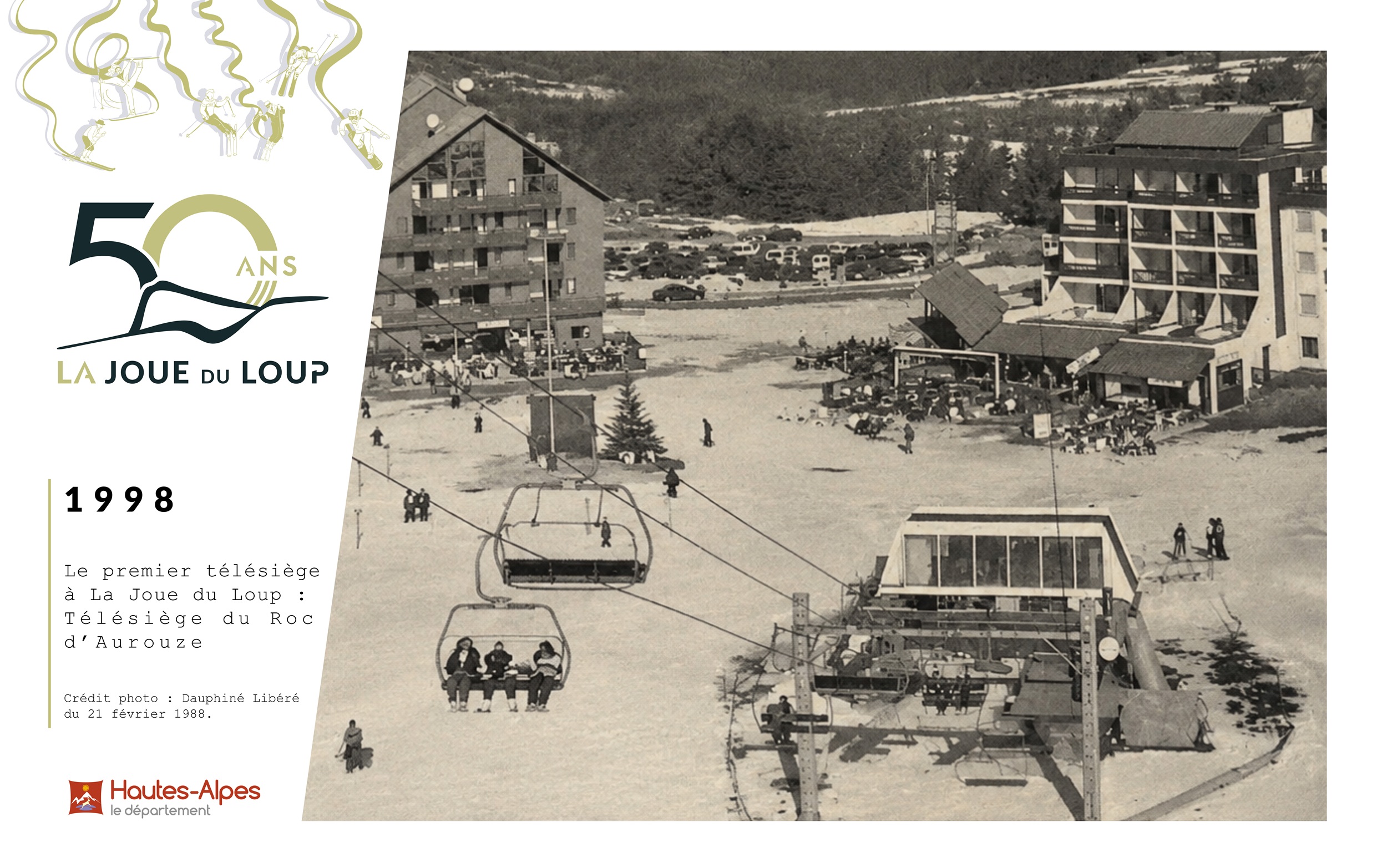 Exposition historique de La Joue du Loup dans le tapis couvert