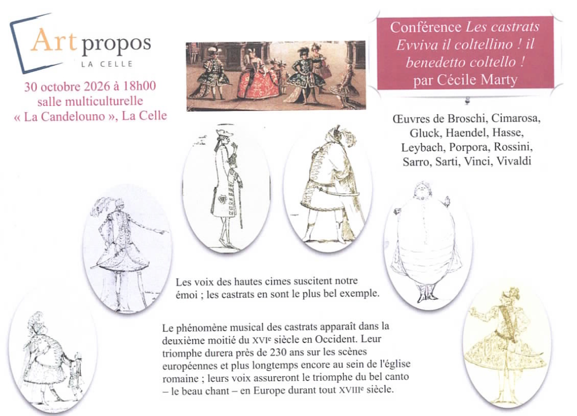 Conf�rence : les Castrats