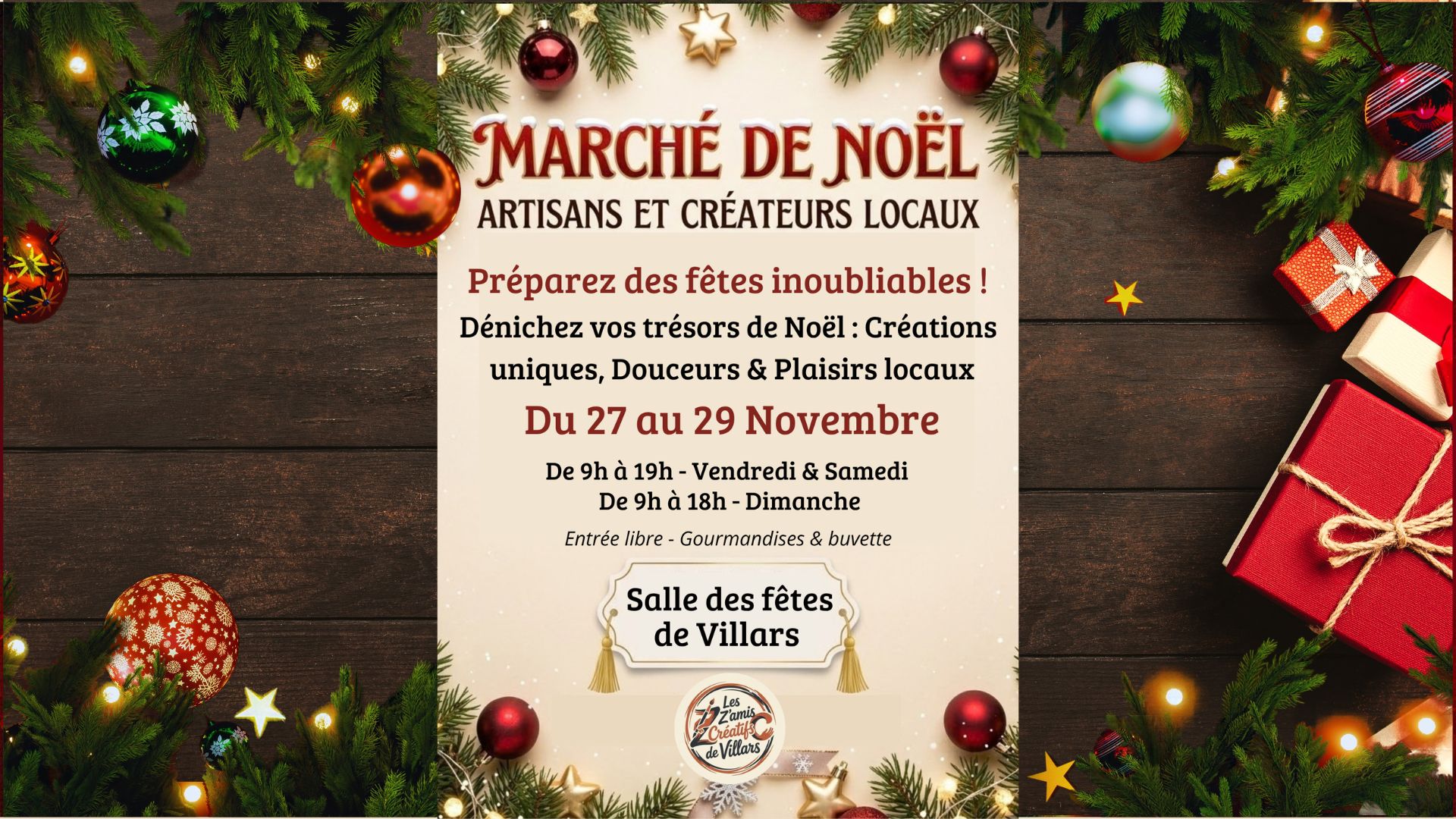March� de No�l de Villars
