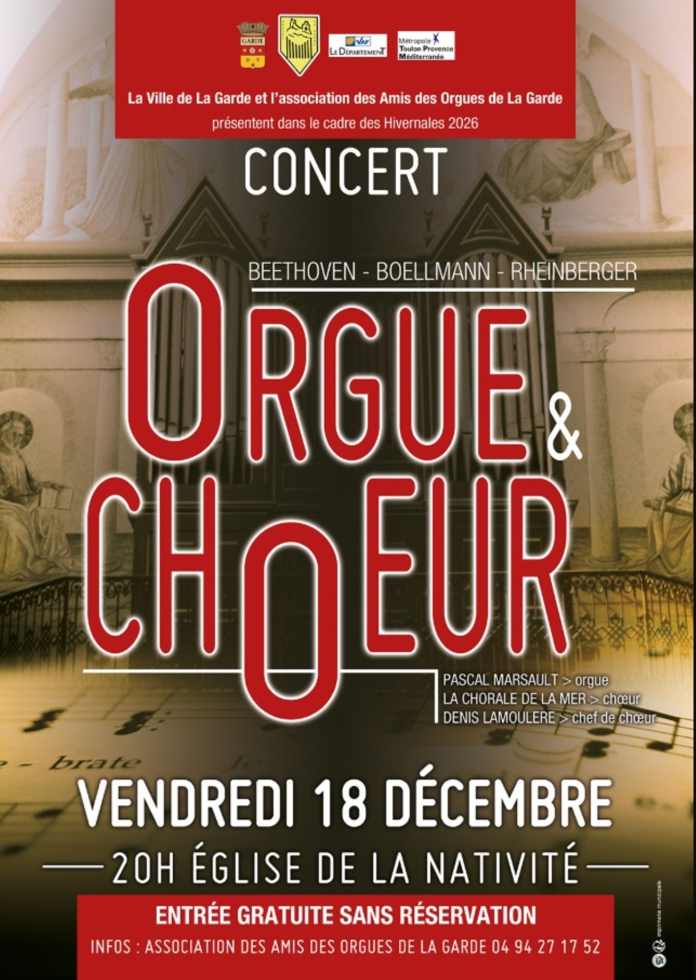 Concert orgue et choeur