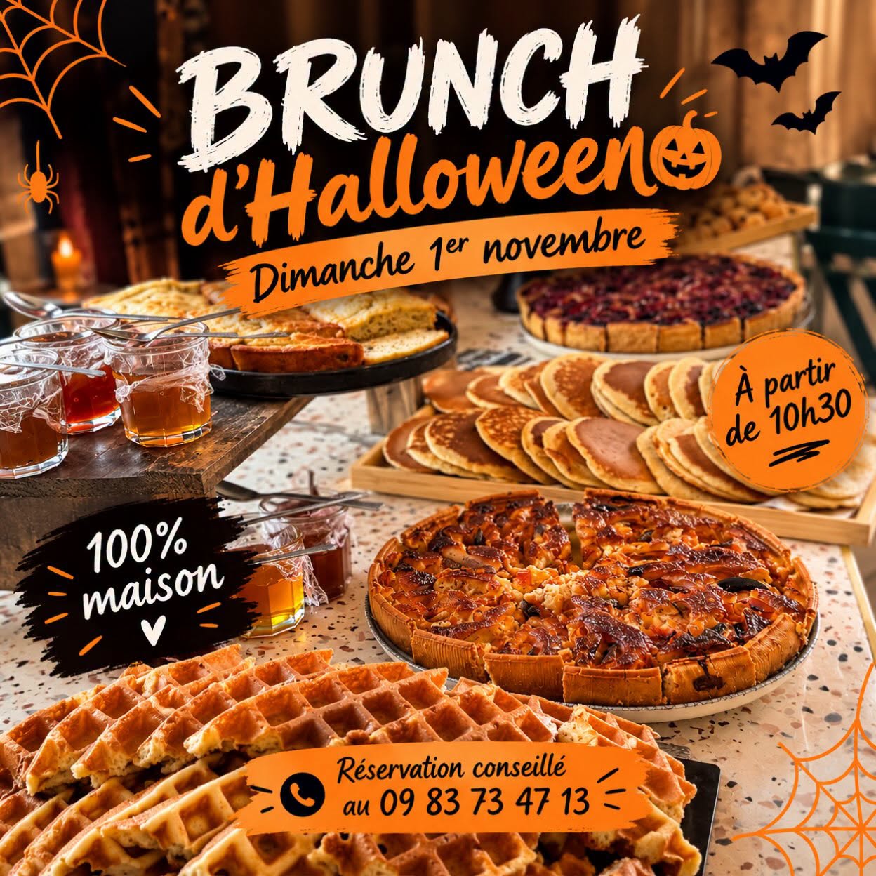Brunch d'Halloween chez Brusco