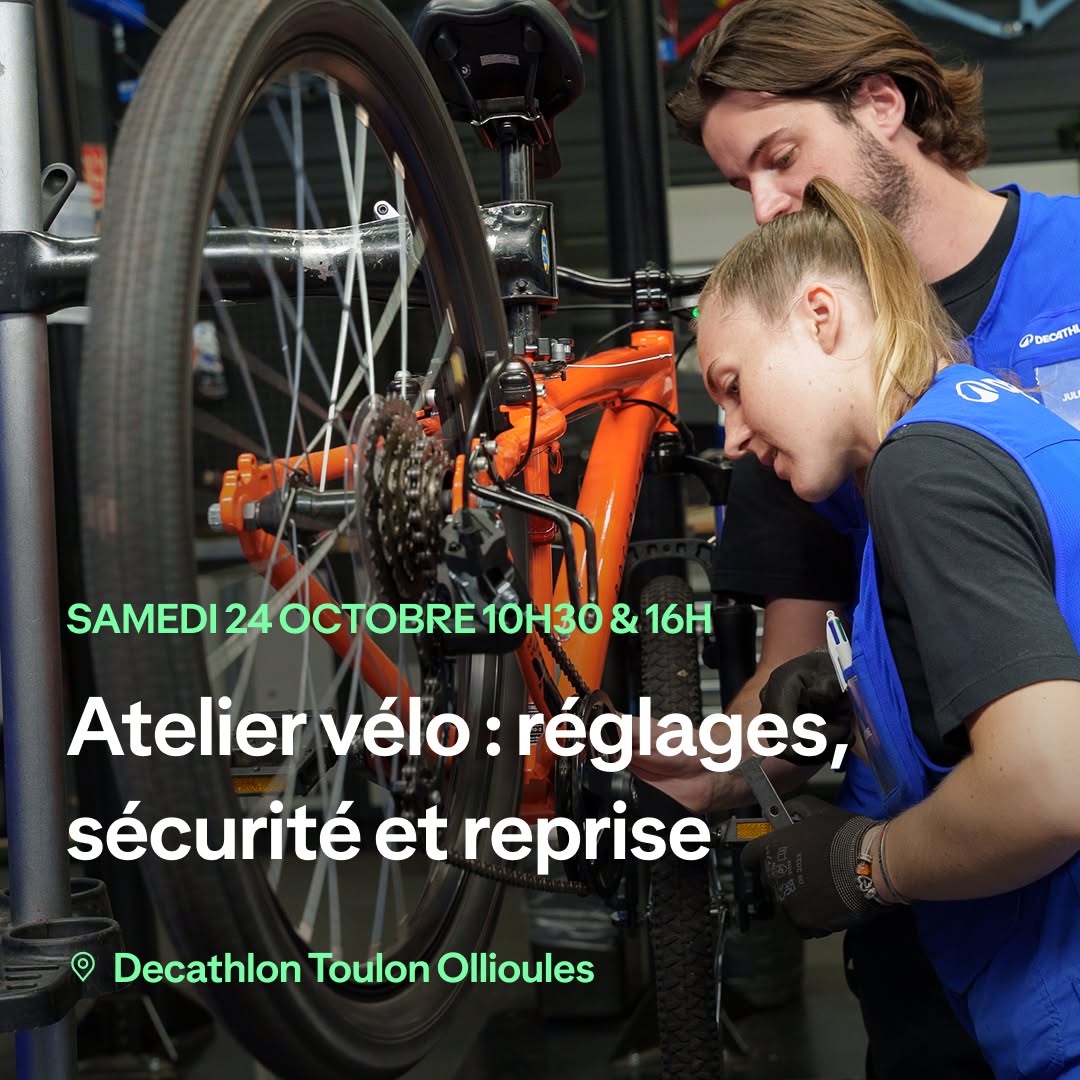 Cours d'entretien v�lo - Decathlon