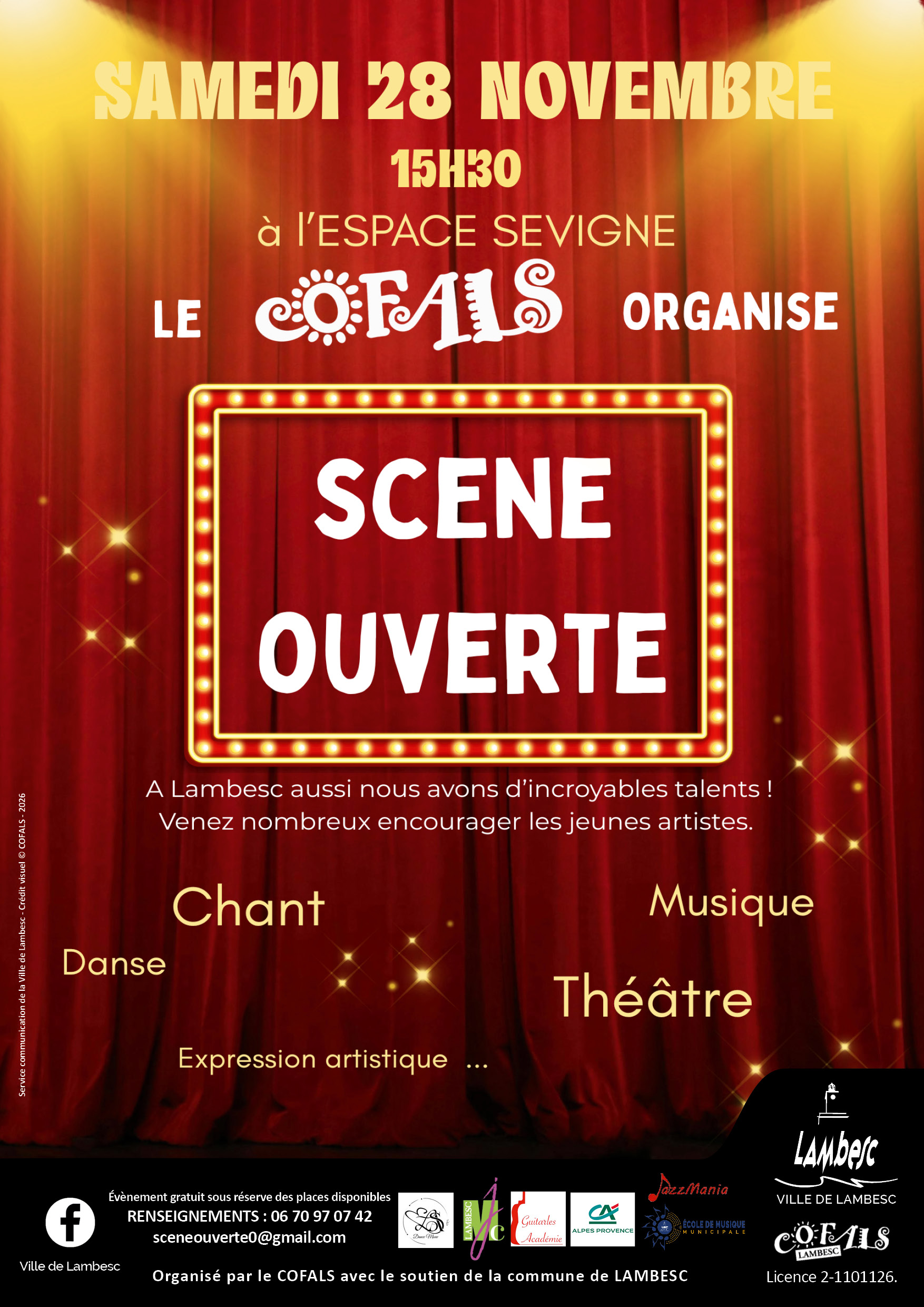 Sc�ne ouverte