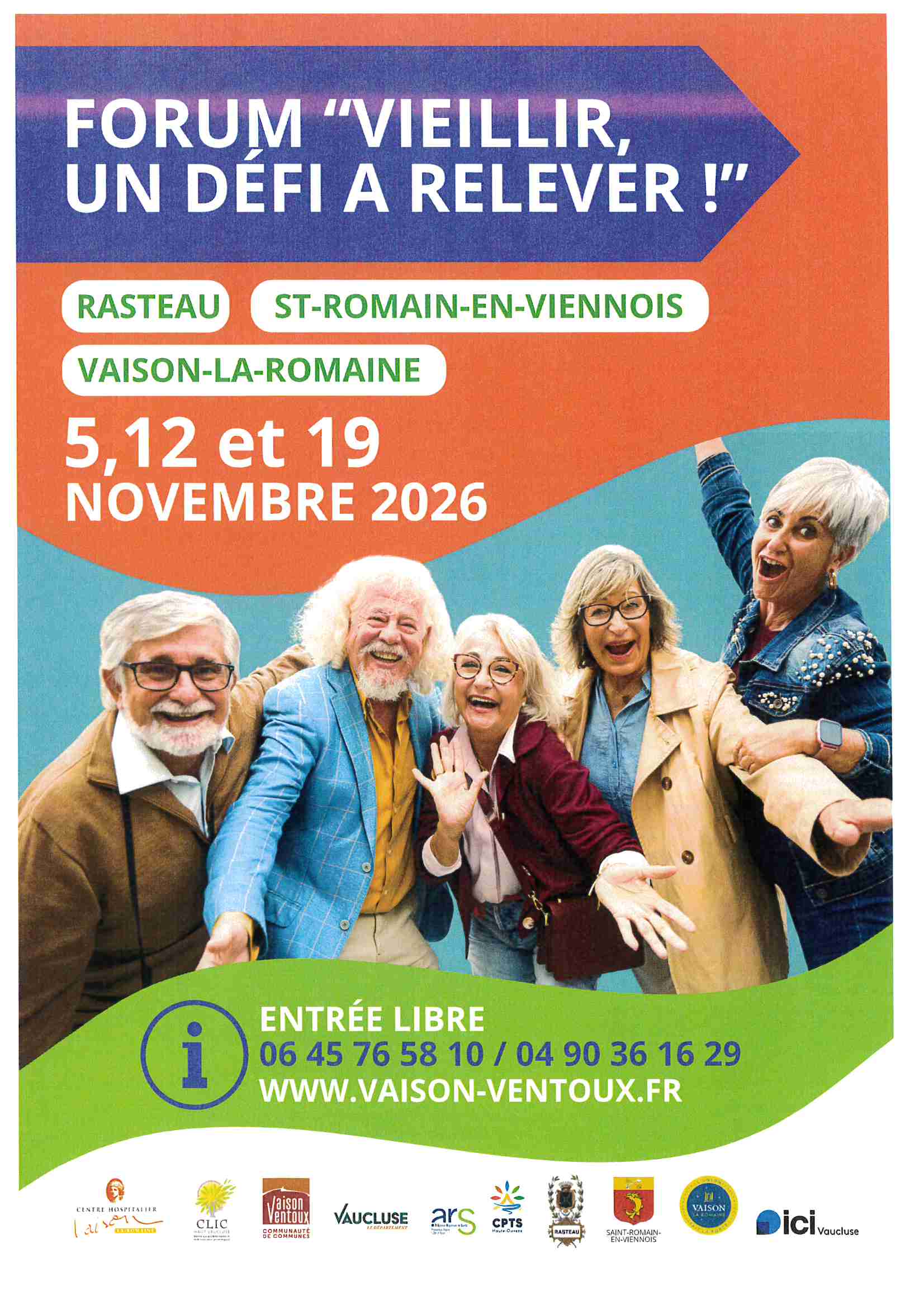 Forum � Bien vieillir : un d�fi � relever