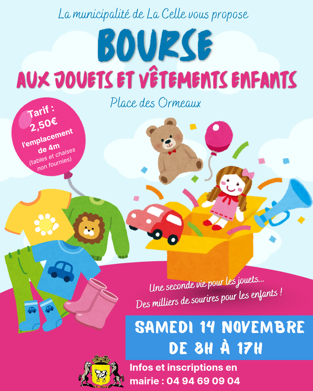 Bourse aux jouets et v�tements enfants