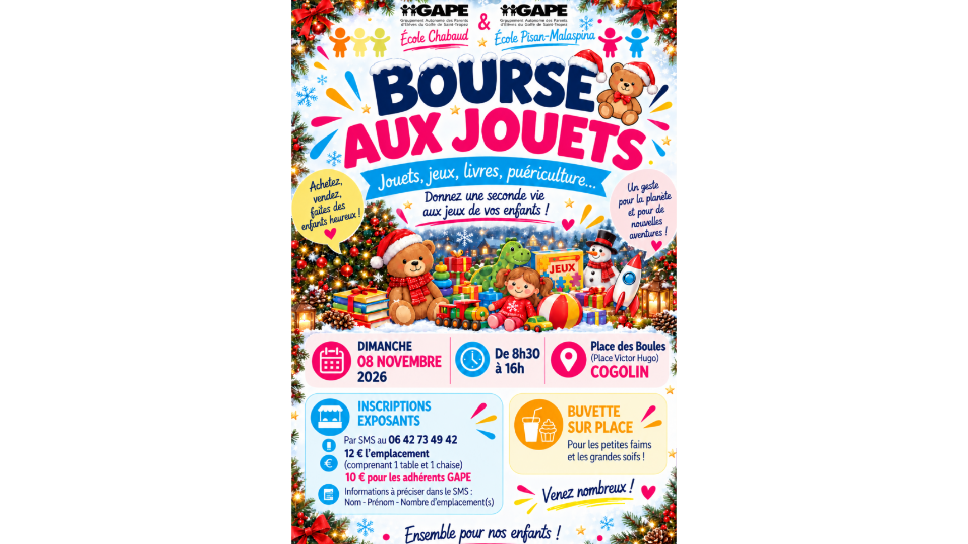 Bourse aux jouets