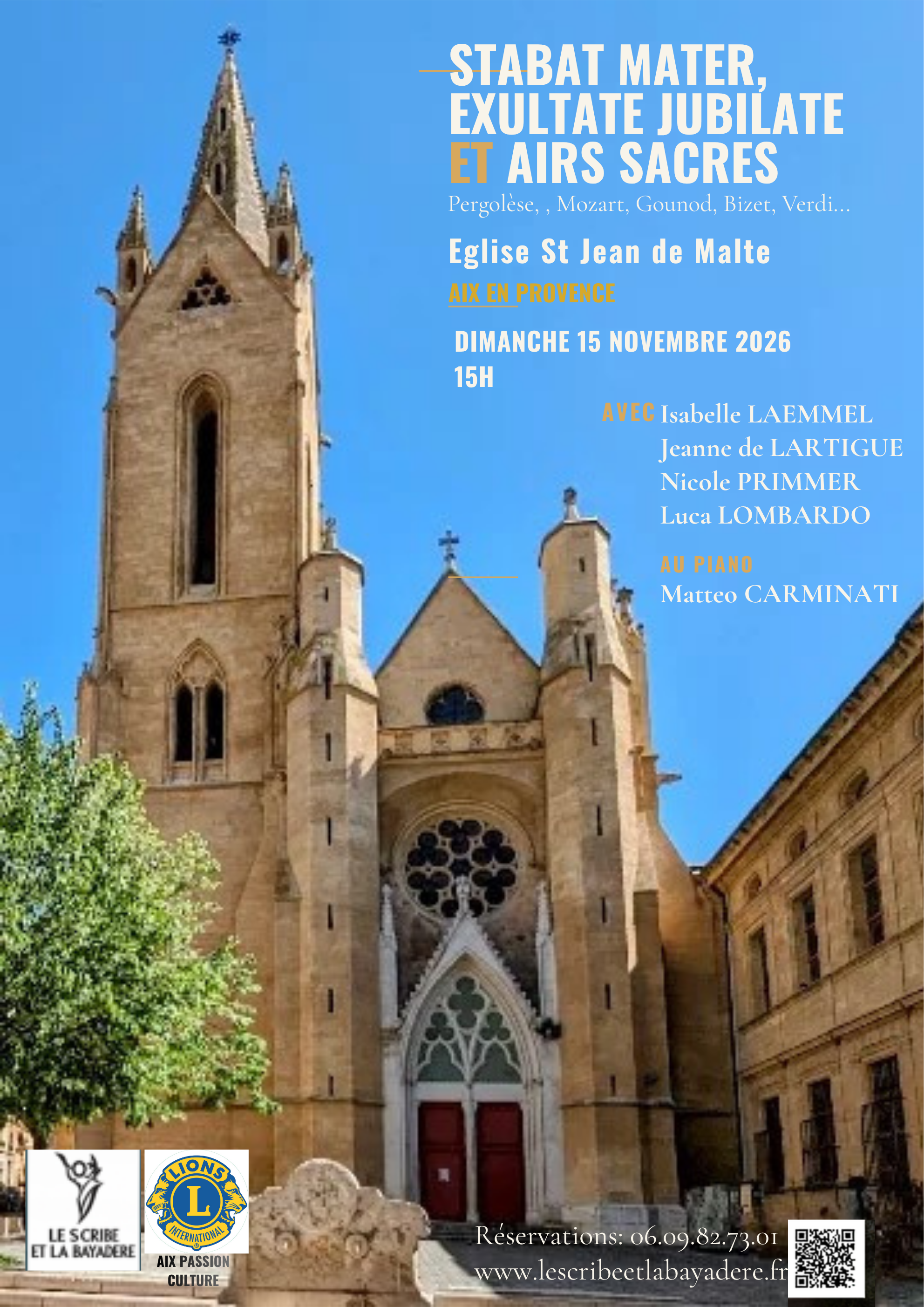 R�cital � l'�glise Saint Jean de Malte