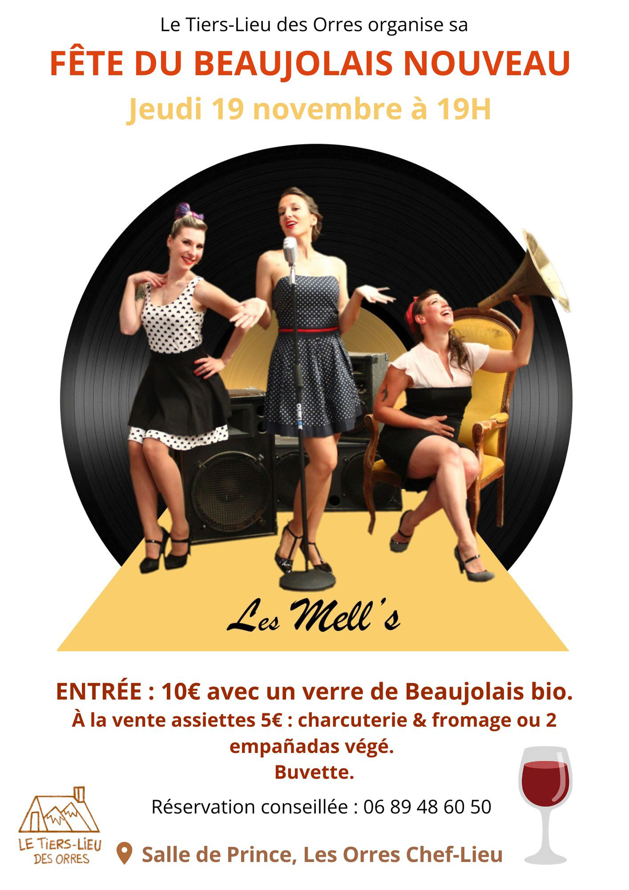 Concert Les Mell's pour le Beaujolais Nouveau