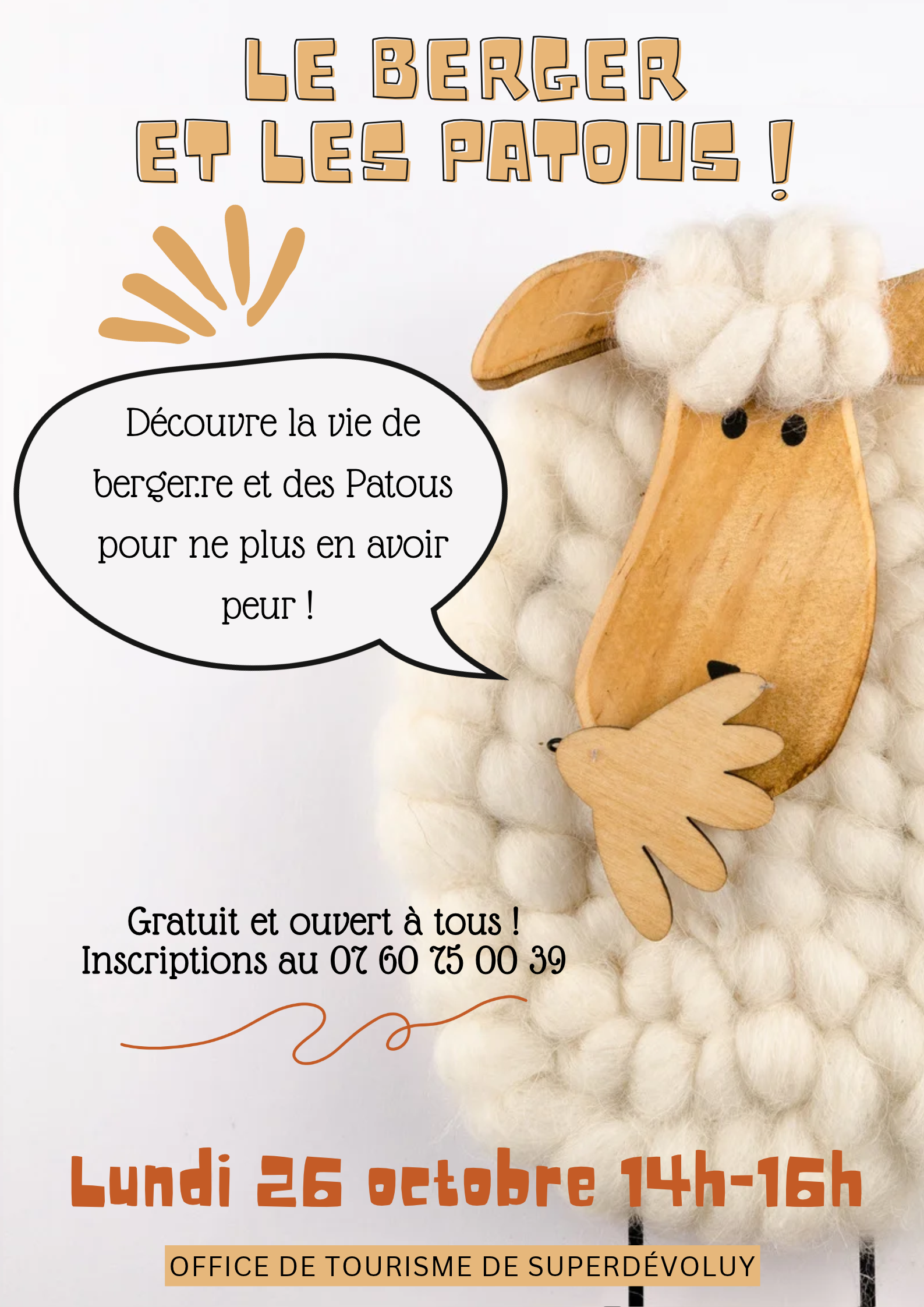 Rencontre avec un berger et des patous
