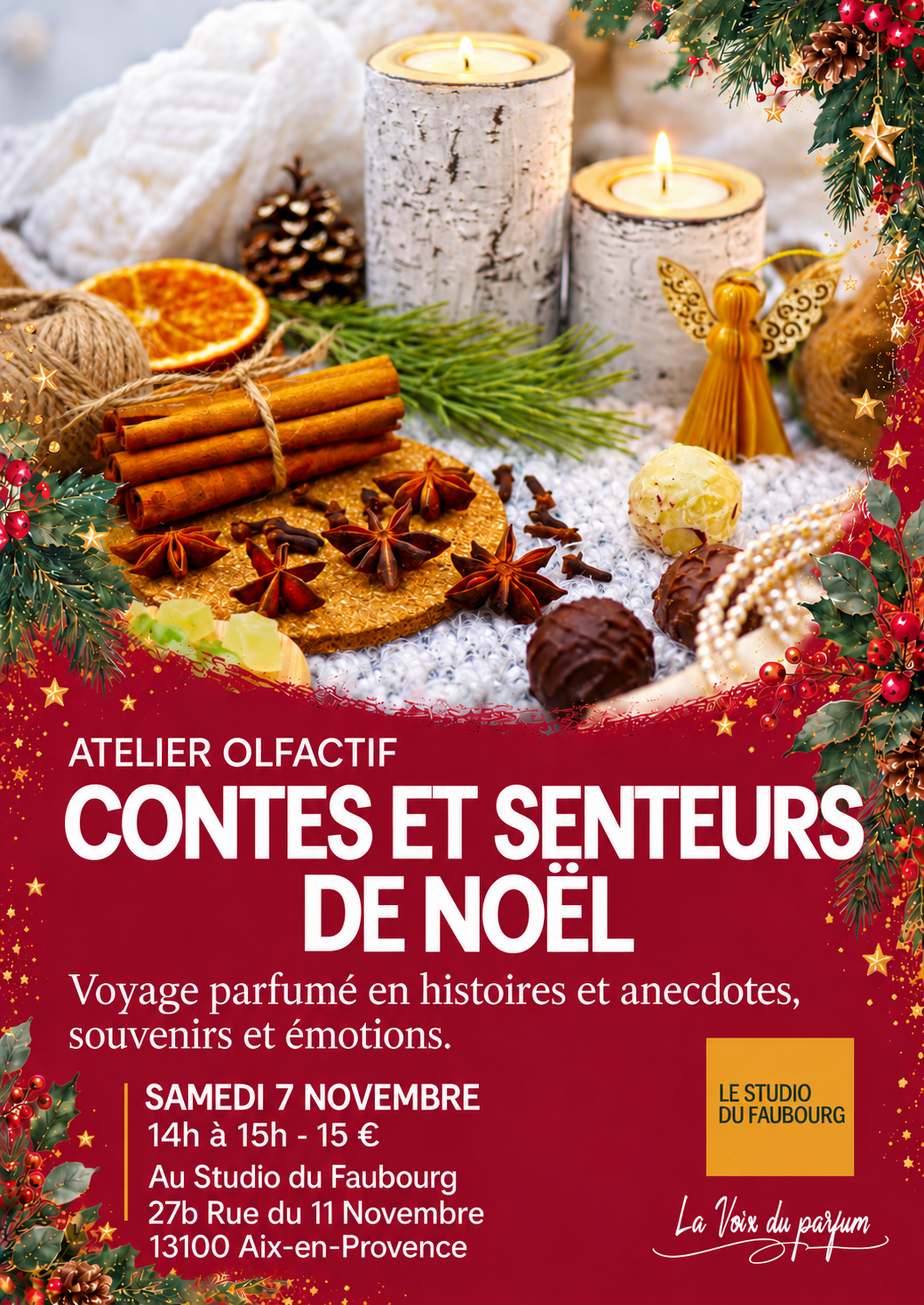 Atelier contes et senteurs de No�l