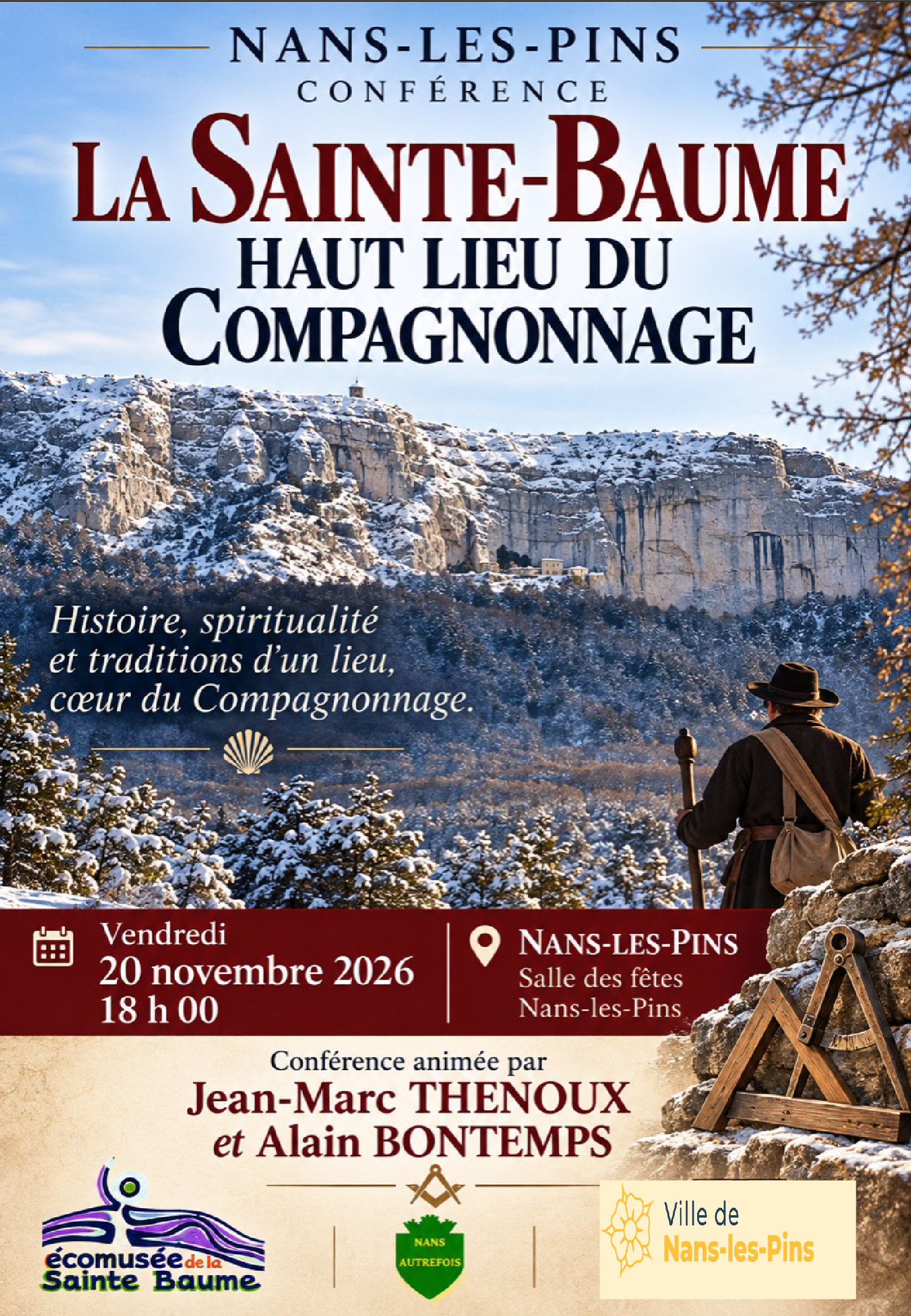 Conf�rence : la Sainte Baume, haut lieu du Compagnonnage