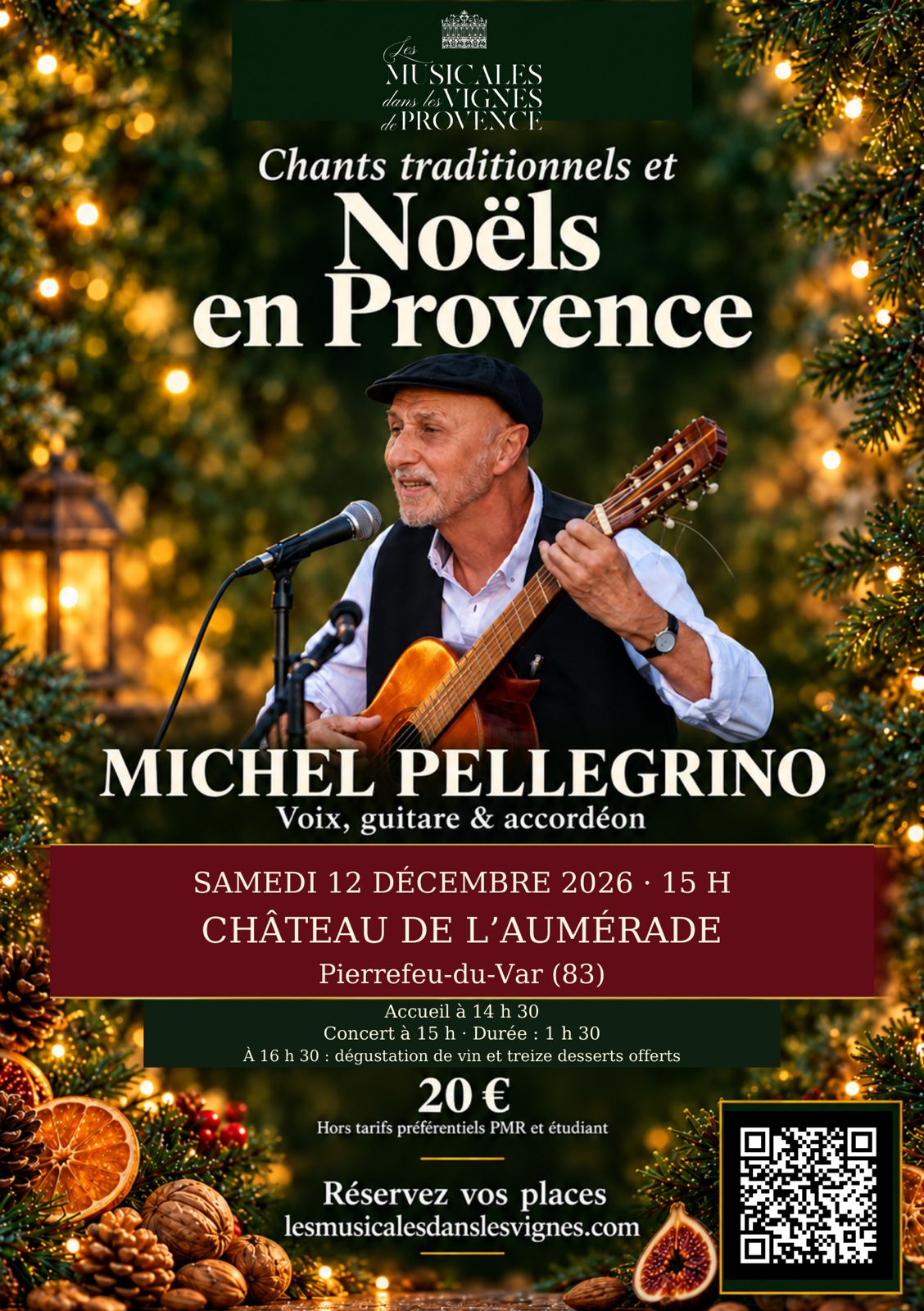 Chants traditionnels et No�ls de Provence au Ch�teau de l'Aum�rade