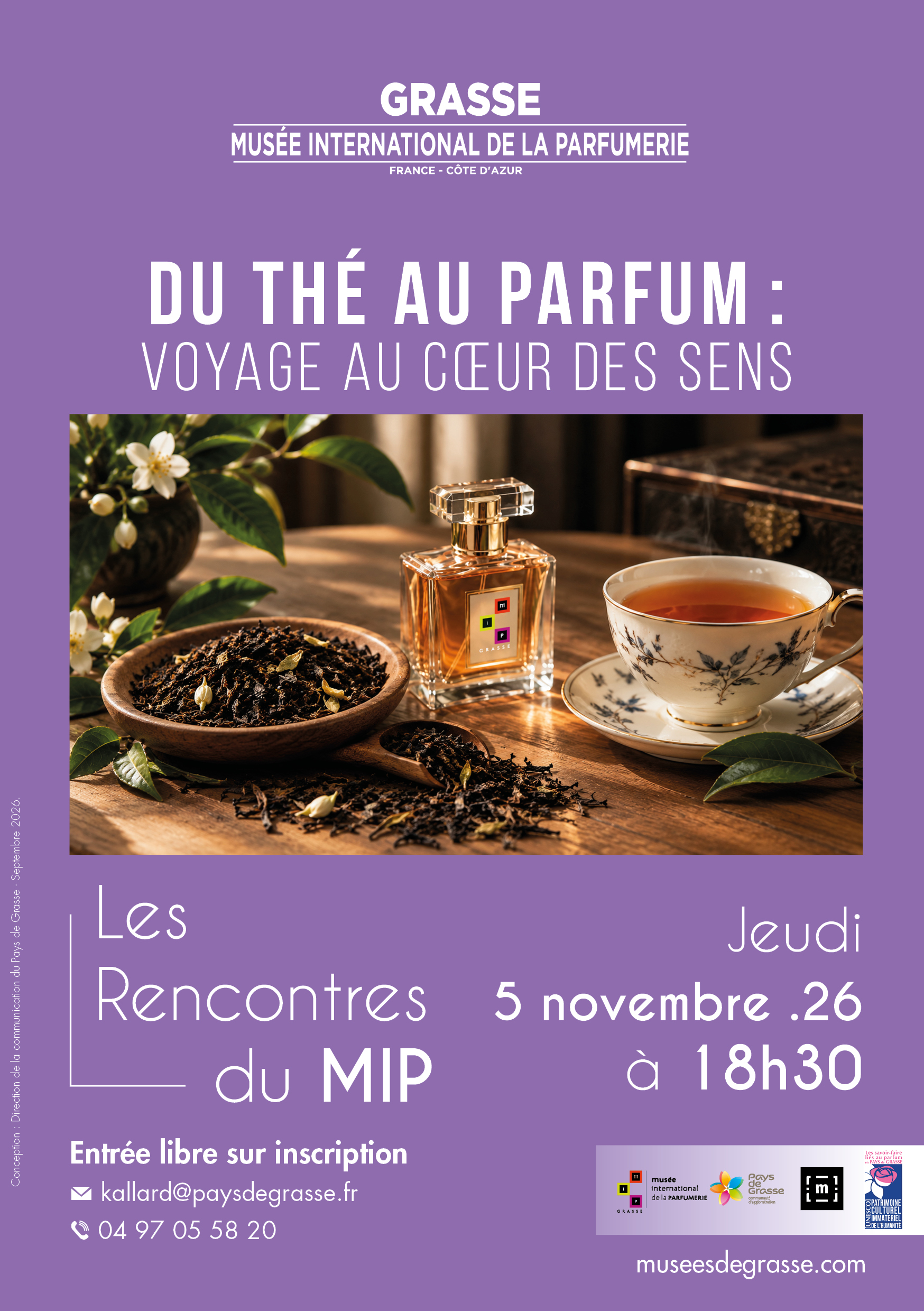Du th� au parfum : voyage au coeur des sens