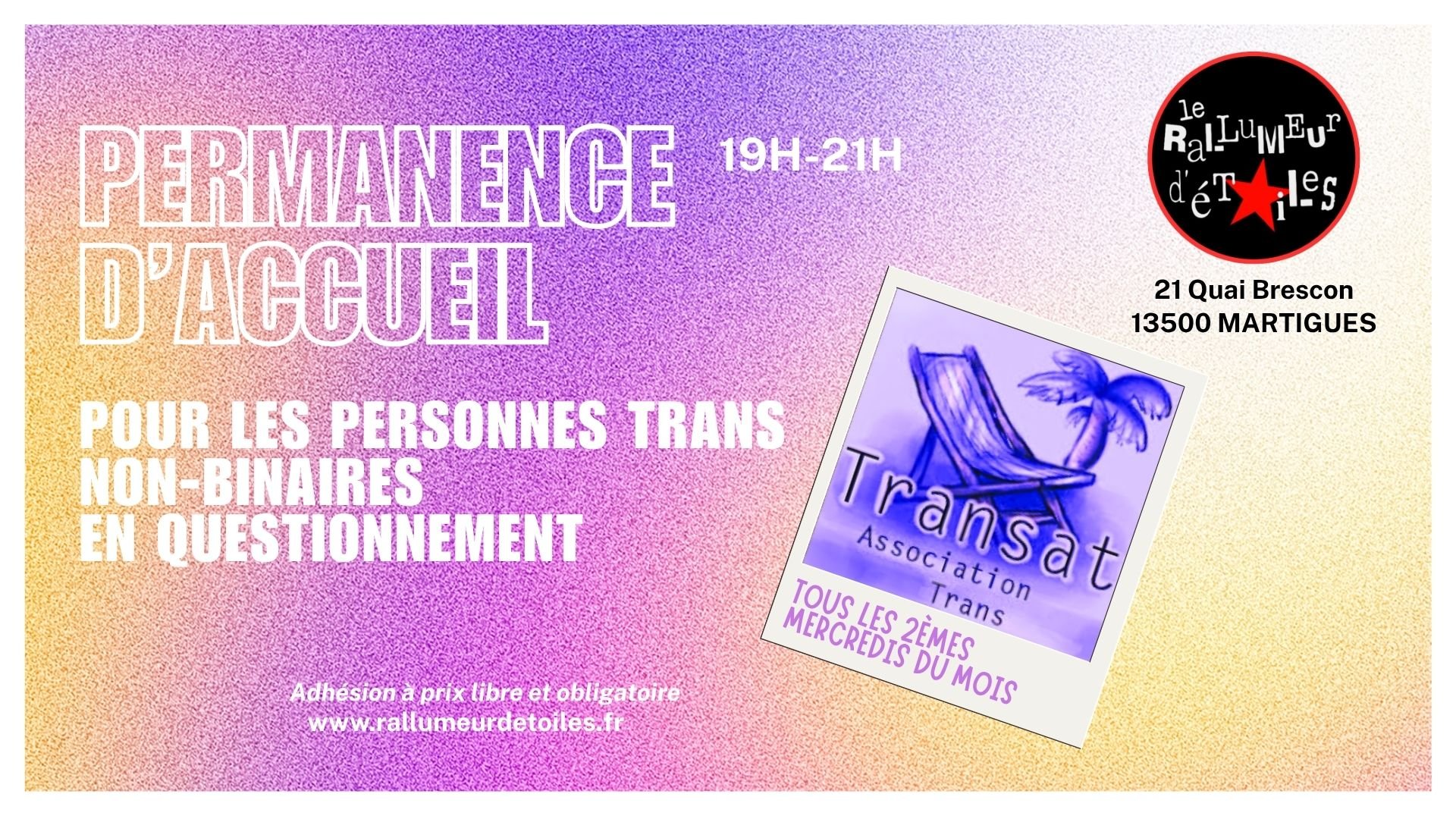 association Transat : Permanence d�accueil pour les personnes trans