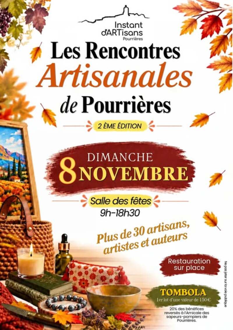 Les rencontres artisanales de Pourri�res : march� de cr�ateurs
