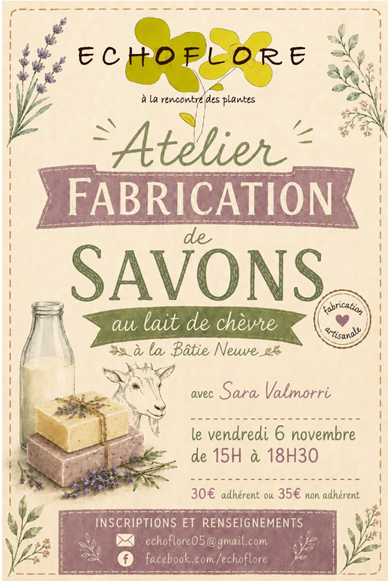 Atelier de saponification � froid