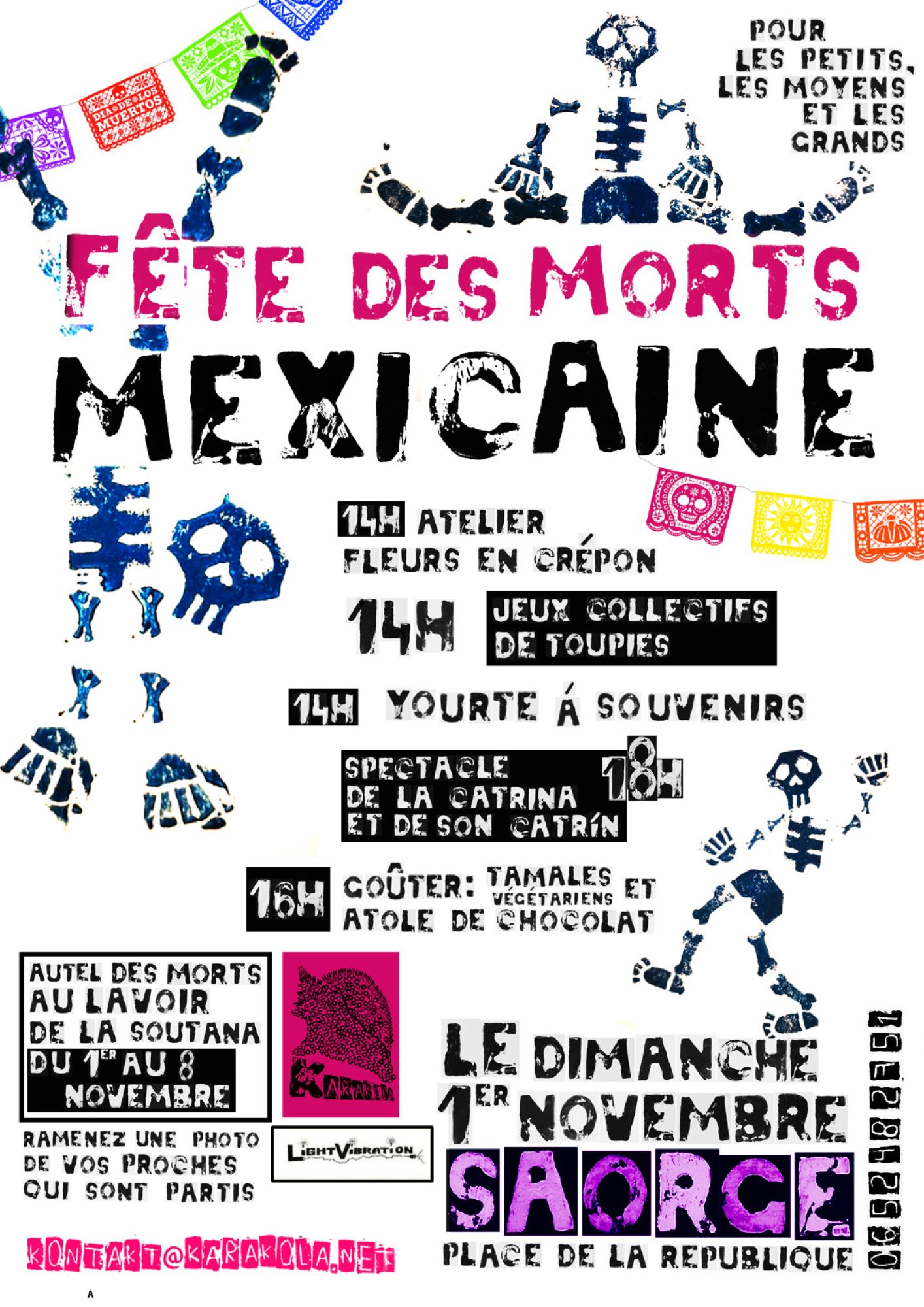 F�te des Morts mexicaine - Dia de los Muertos