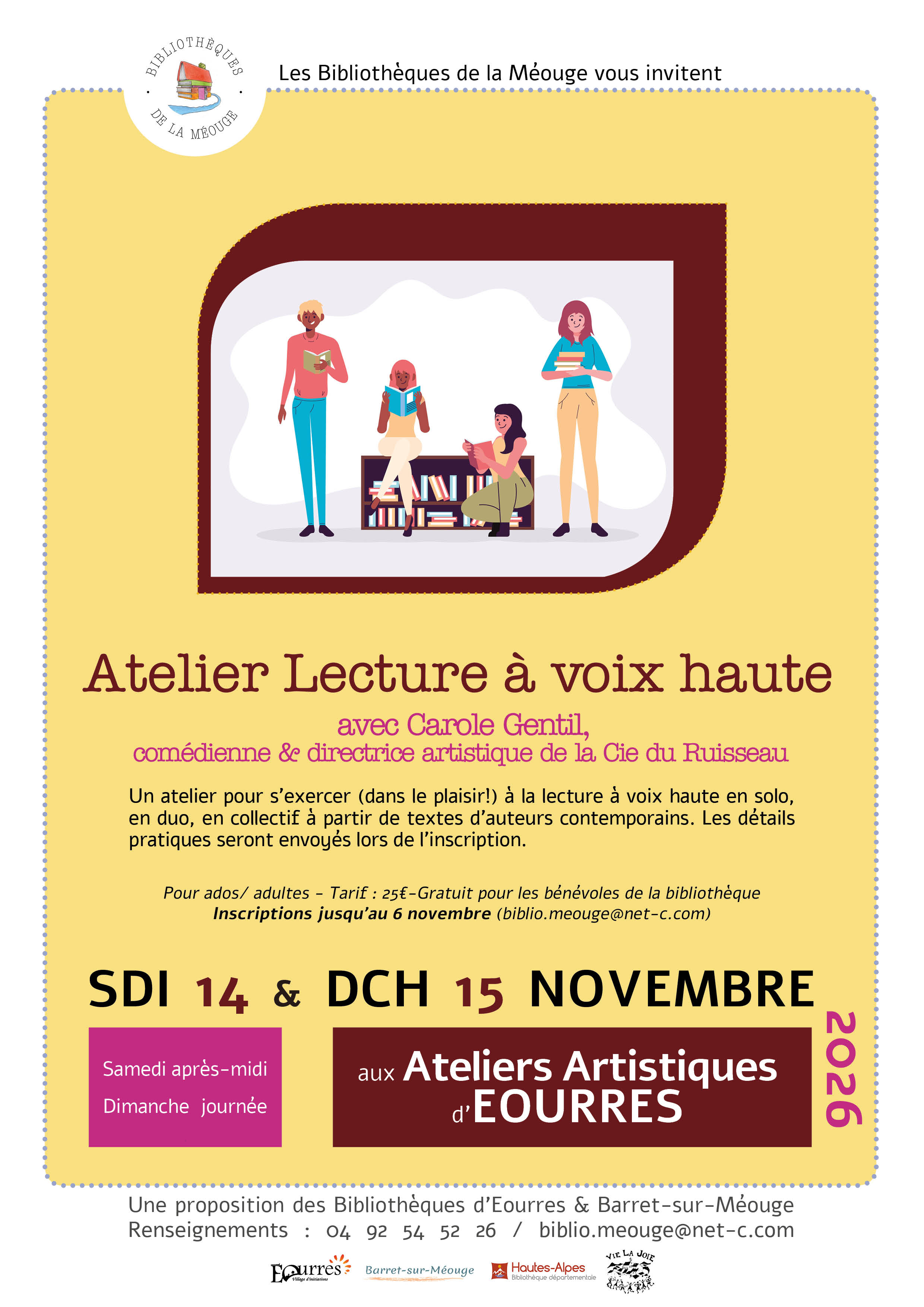Atelier Lecture � voix haute
