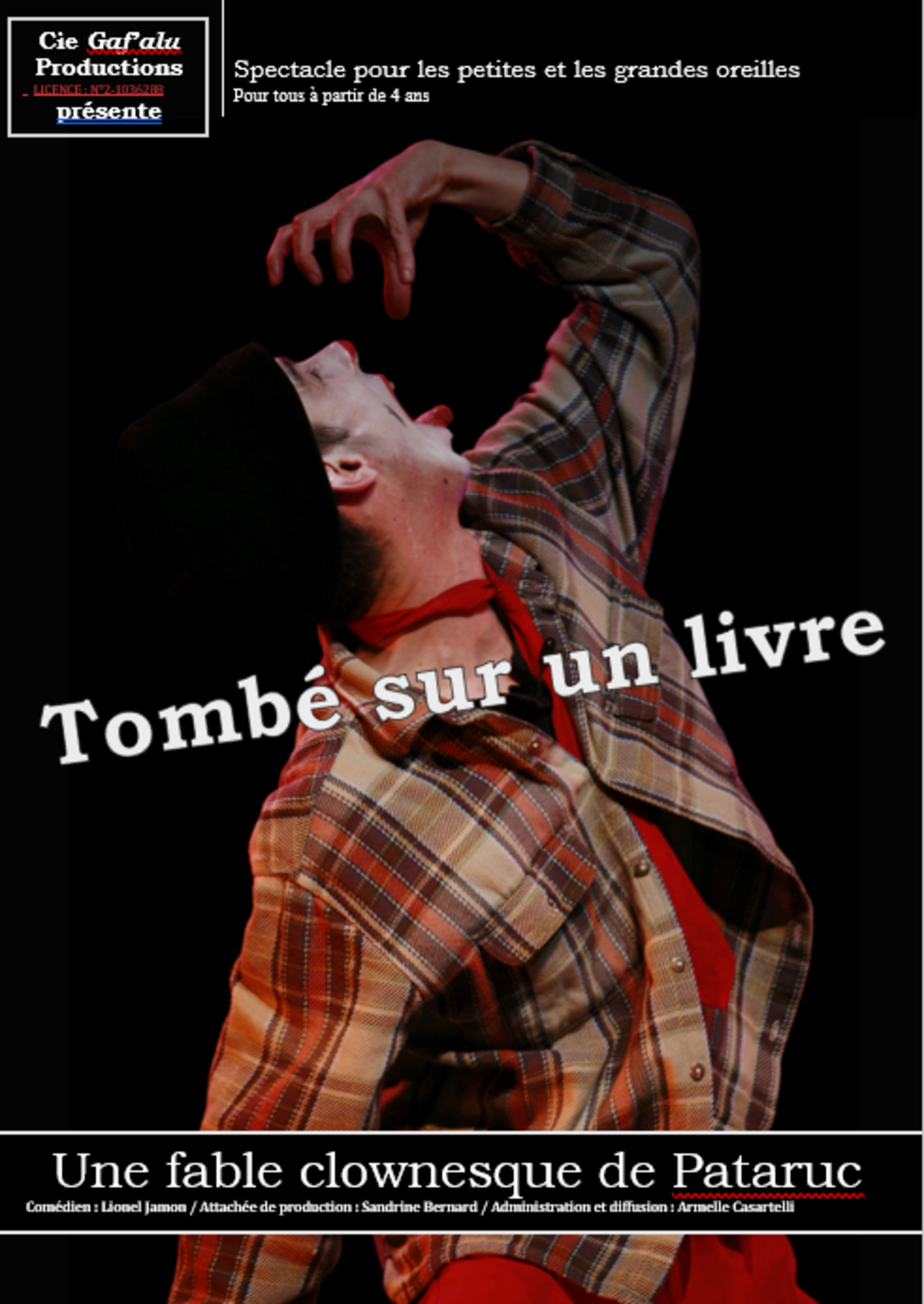 Les Nuits de la Lecture - Spectacle Tomb� sur un livre