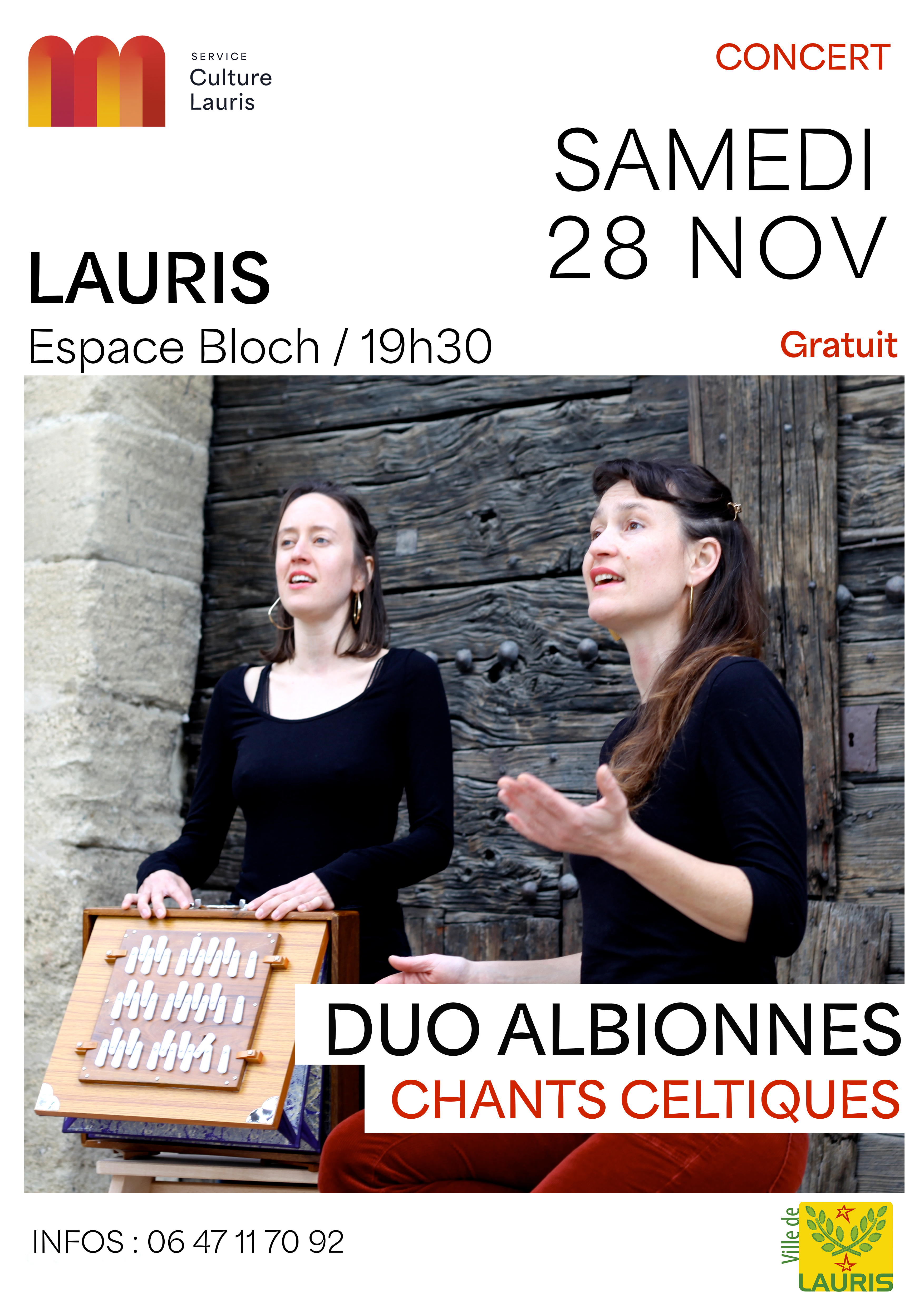 Concert-Spectacle Duo Albionnes - Chants celtiques