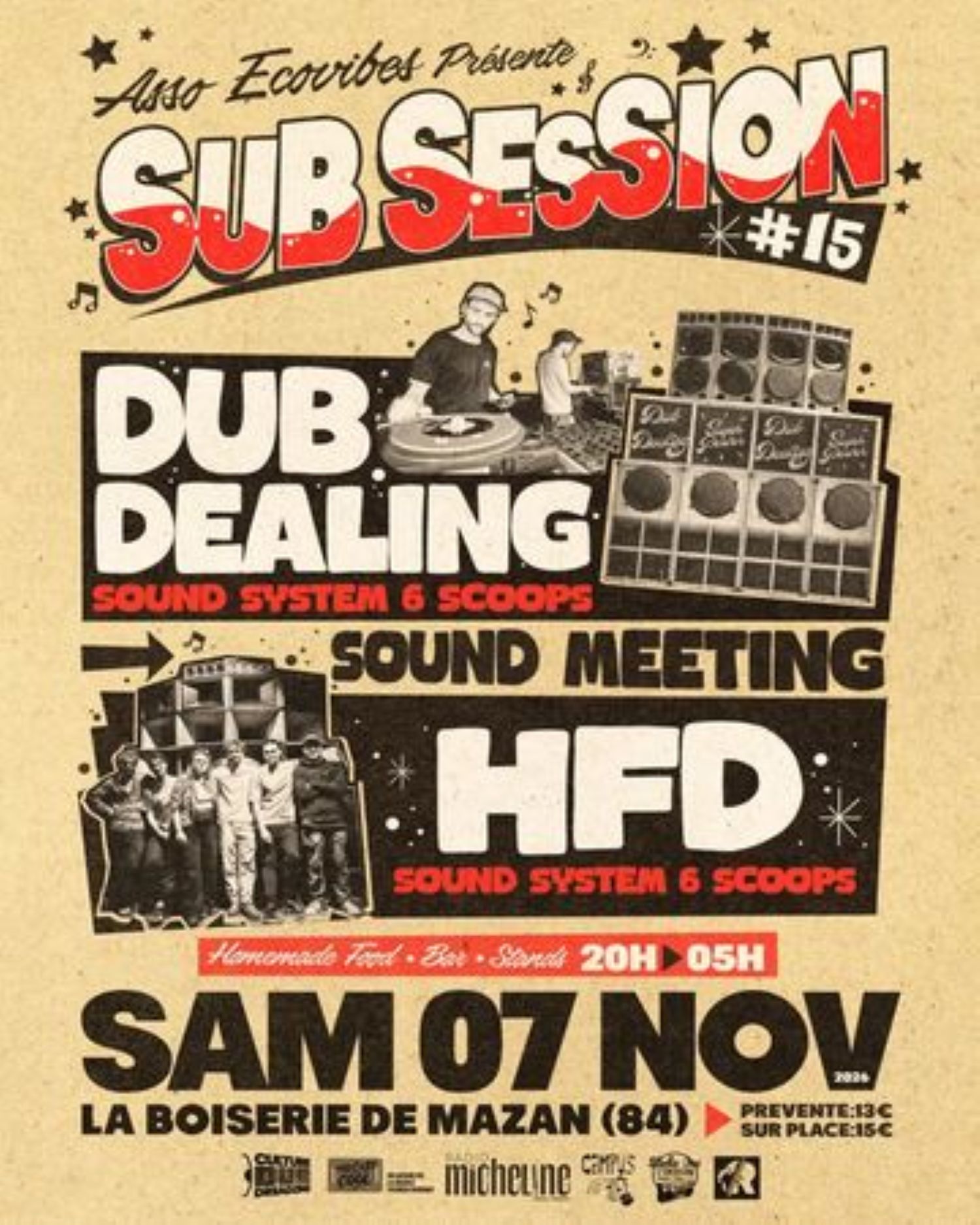 Sub Session #15 � Soir�e Roots Reggae Dub